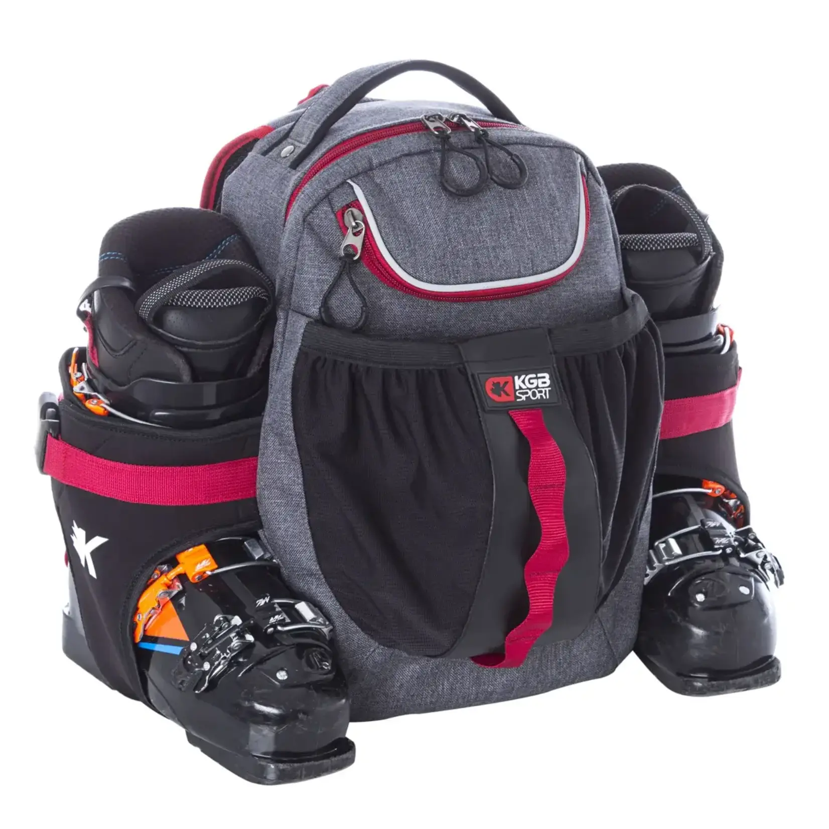 SAC BOTTES DE SKI JR EXPERT FLANNEL RED