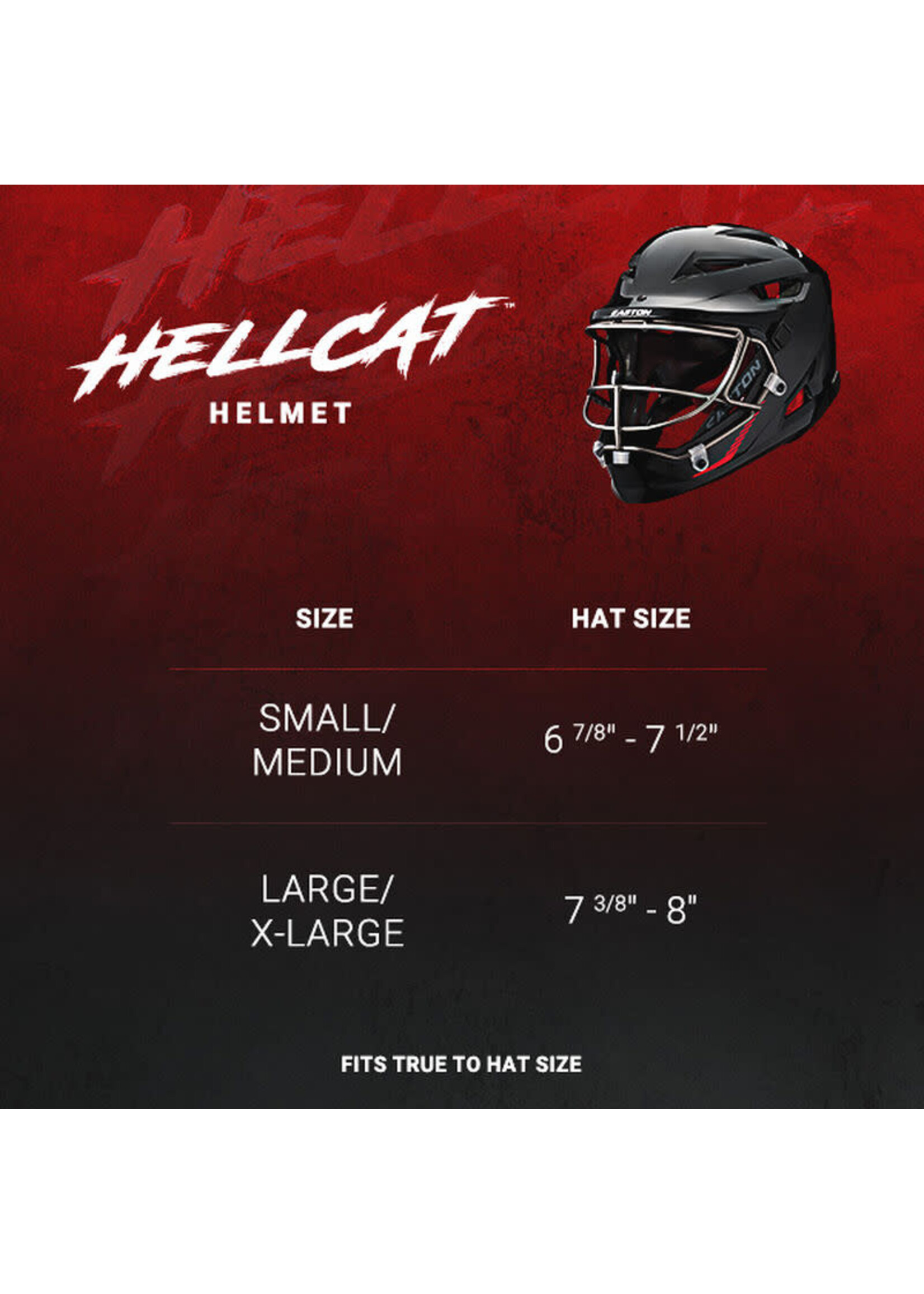 Rawlings EASTON CASQUE HELLCAT SLO-PITCH SOLID