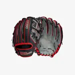 WILSON WILSON GANT A2000 1975 SPIN CONTROL AVEC SUPERSKIN 11.75'' RHT GREY/BLACK/RED