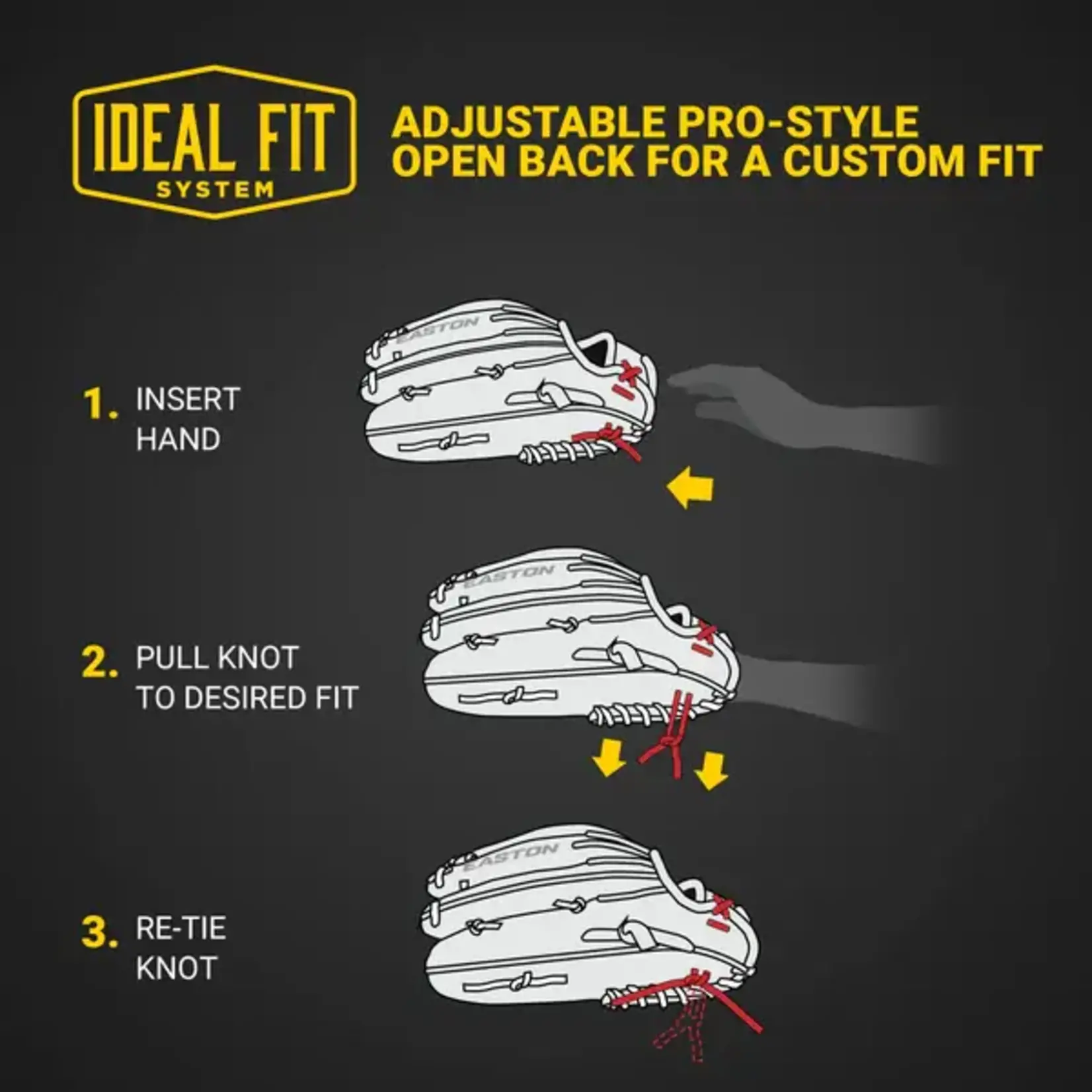 EASTON (CANADA) EASTON TOURNAMENT SERIES ELITE 11,5 GAUCHE