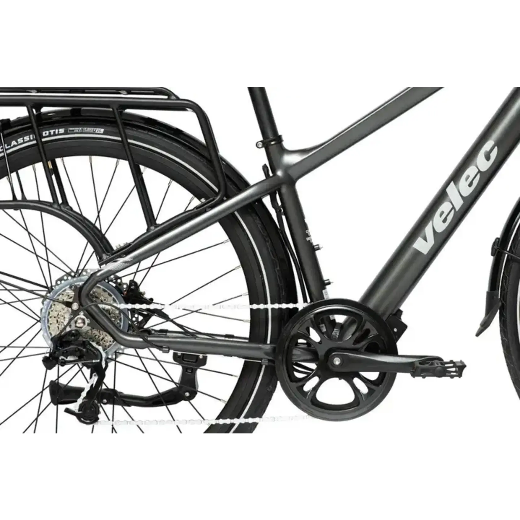 Velec VELEC VELO CITI 350 22 LARGE BARRE HAUTE TITANE BATTERIE 36V/10Ah