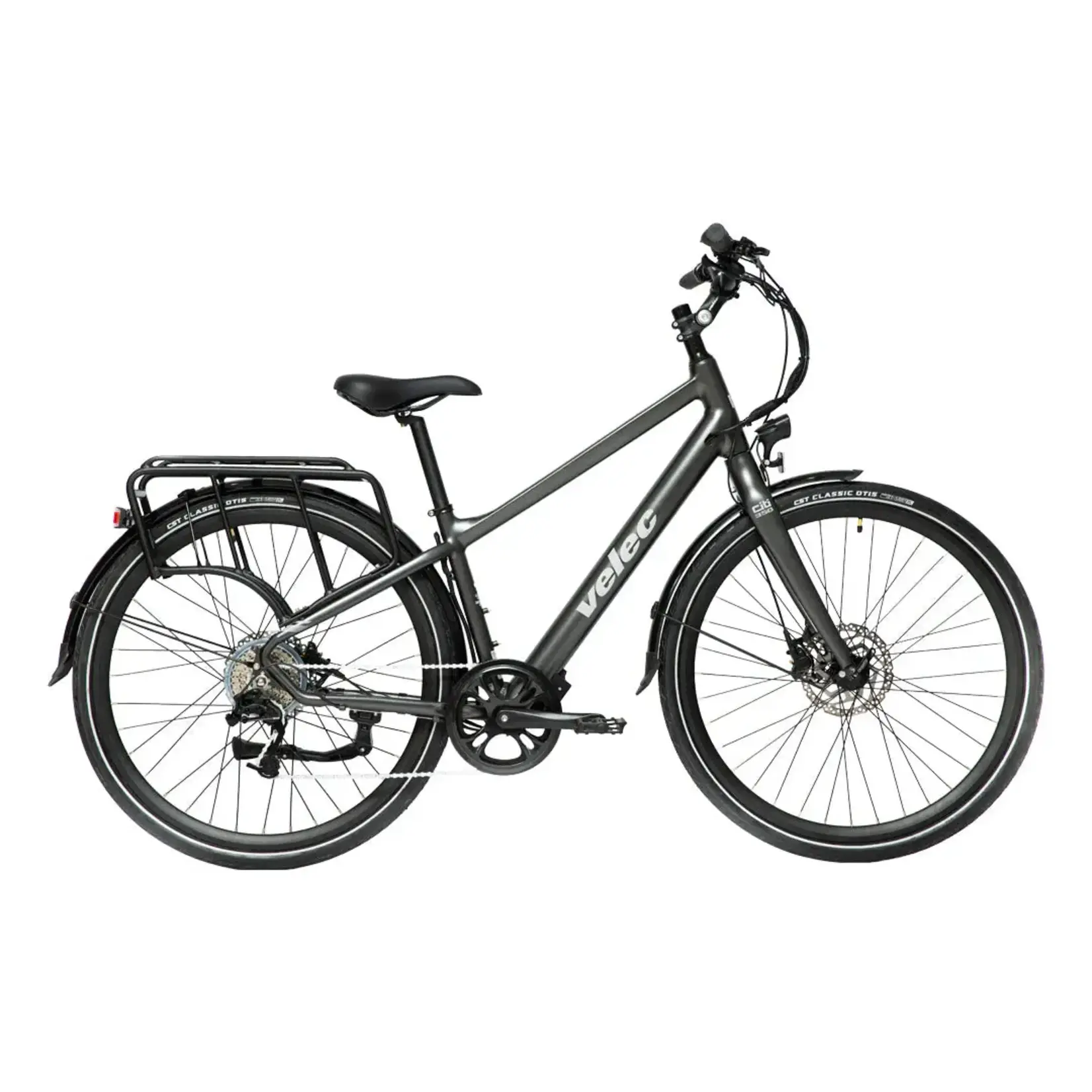 Velec VELEC VELO CITI 350 22 LARGE BARRE HAUTE TITANE BATTERIE 36V/10Ah