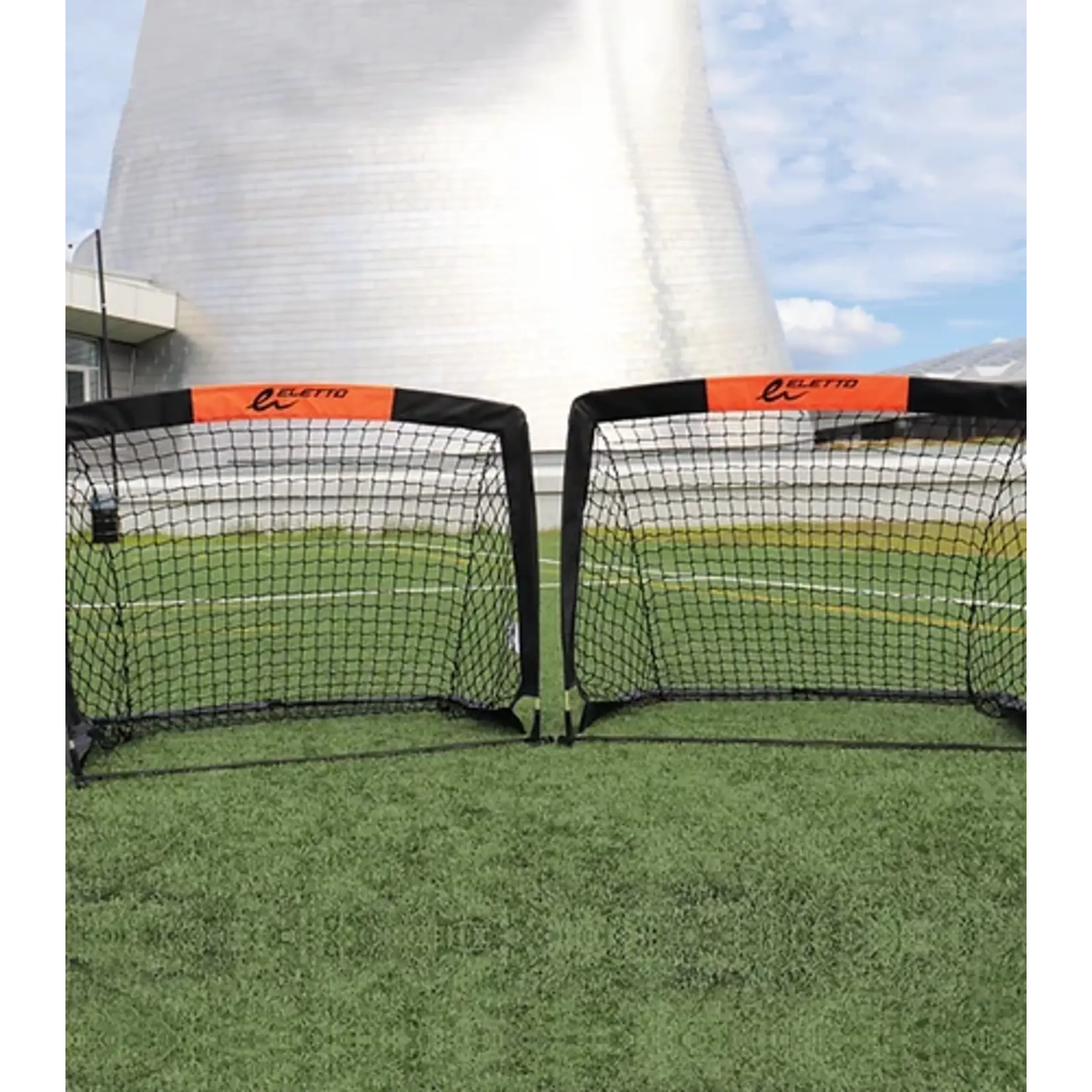 Eletto Soccer Square Pop Up Goal 4x3 (2/set, w/carry bag)