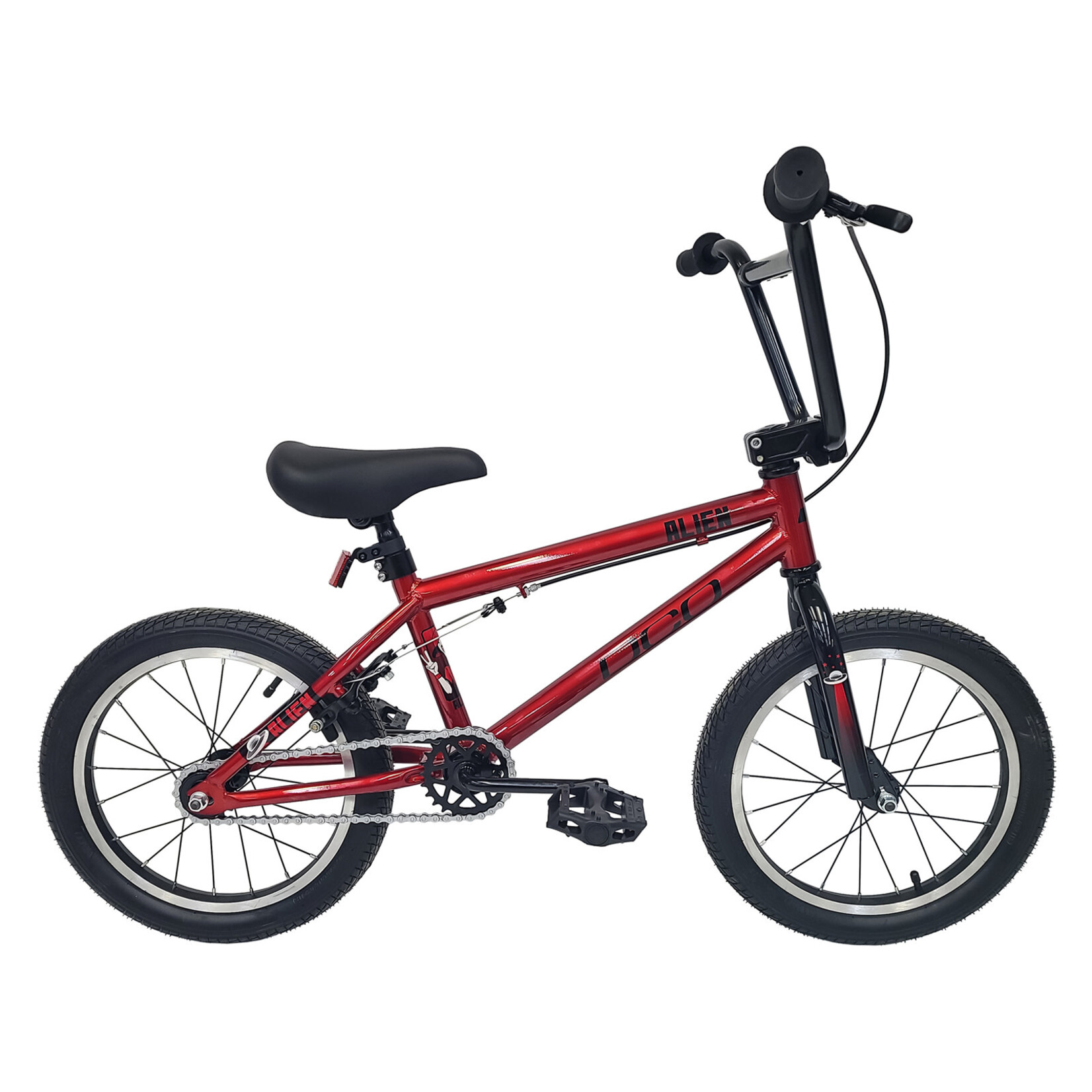 DCO DCO BMX ALIEN 16'' NOIR ET ROUGE