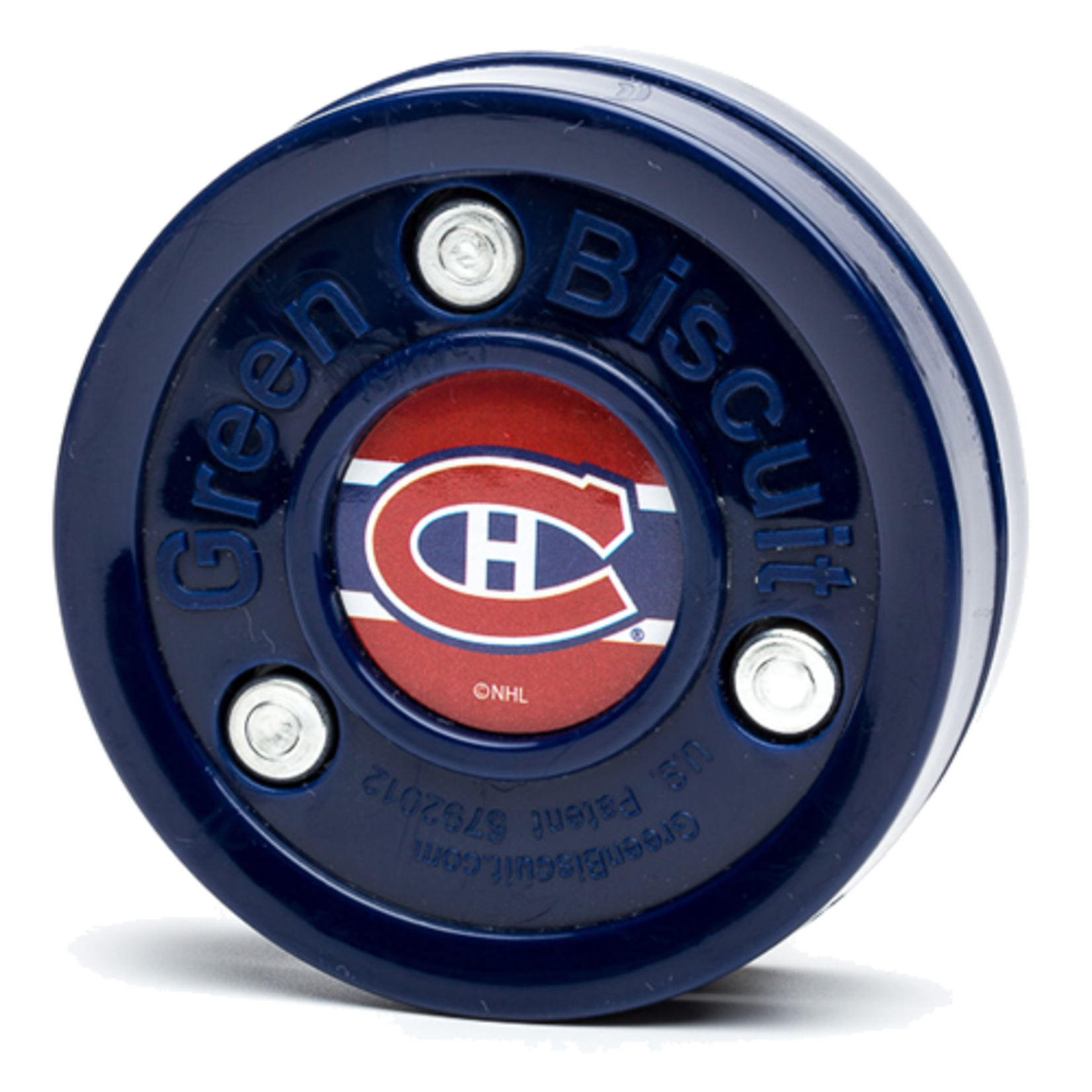 BLUE SPORTS GREEN BISCUIT LNH  MONTREAL CANADIENS RED