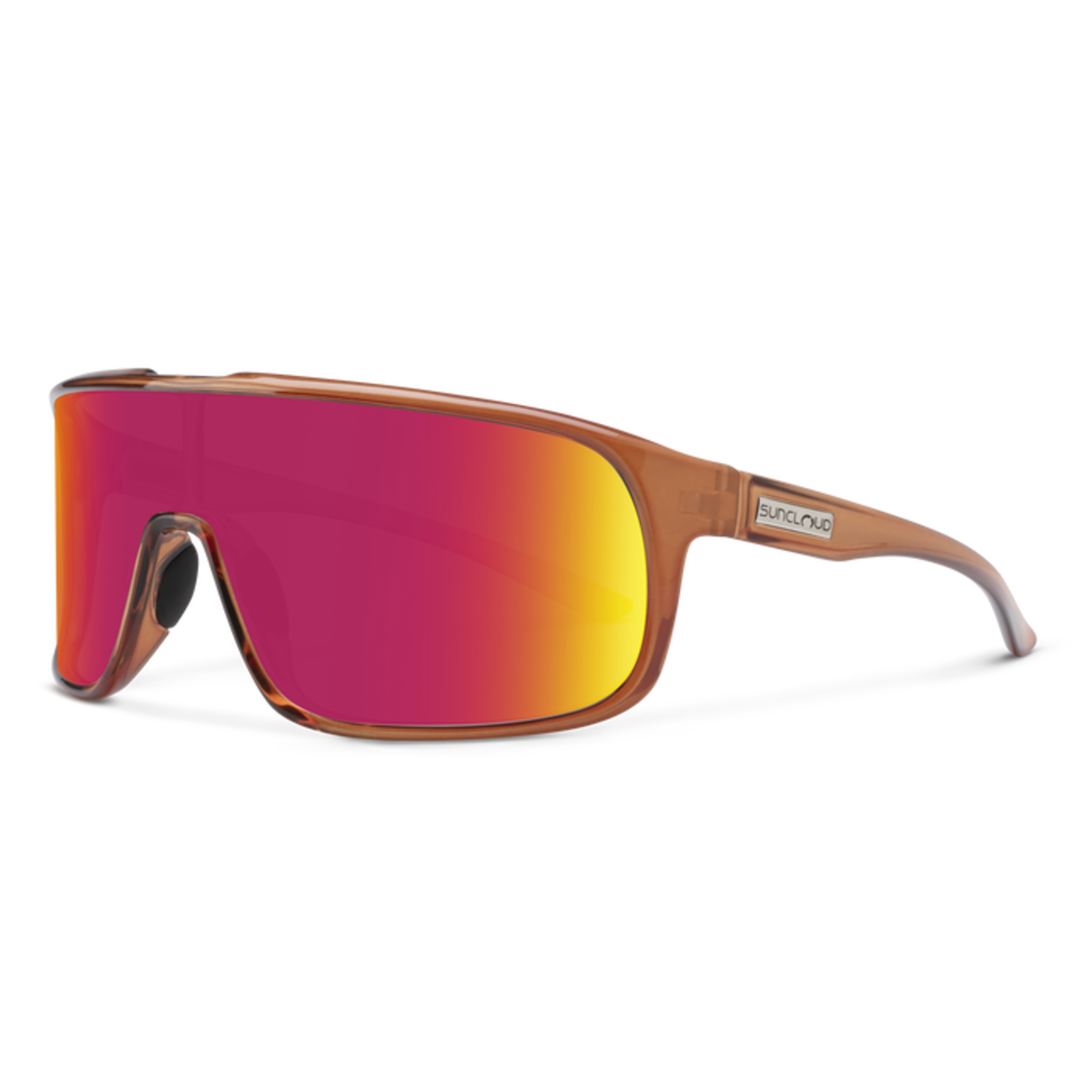 SUNCLOUD DOUBLE UP CRYSTAL AMBER/ POLAR RED MIRROR