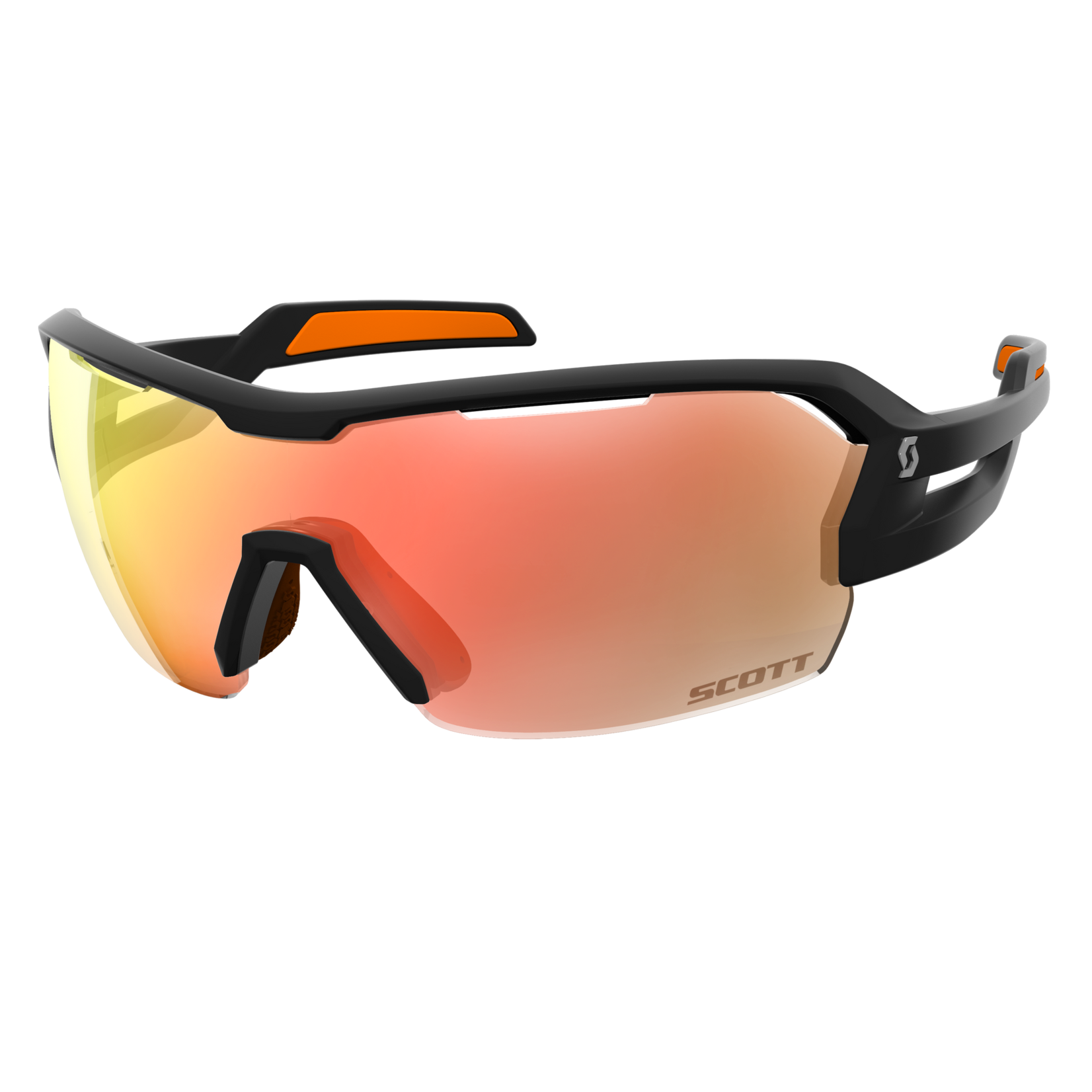 Scott SCOTT LUNETTE SOLEIL SPUR BLACK, ORANGE
