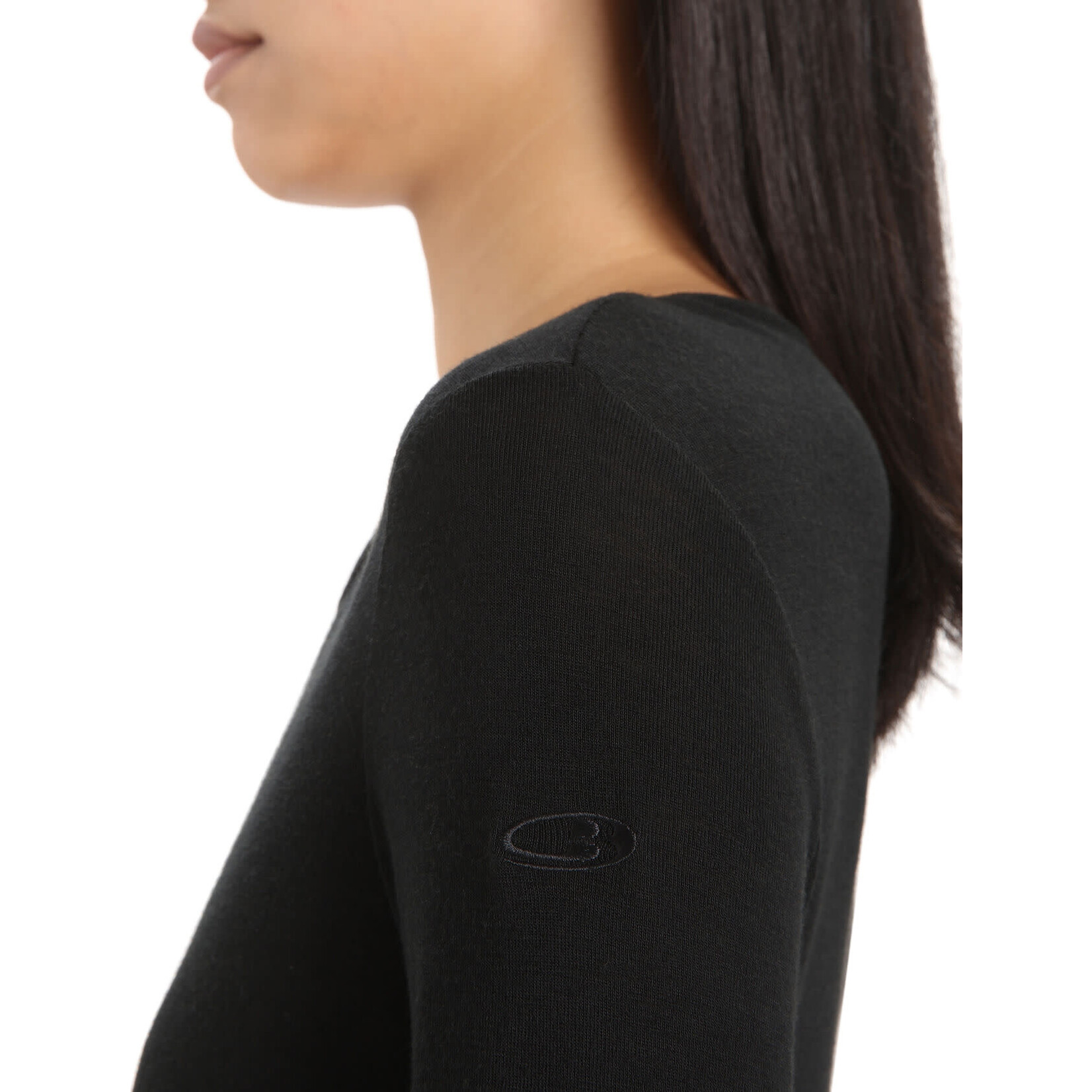 ICE BREAKER Wmns 175 Everyday LS Crewe Black L