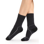 ICE BREAKER Wmns Hike+ Heavy Crew Jet HTHR/Twister HTHR/Black L