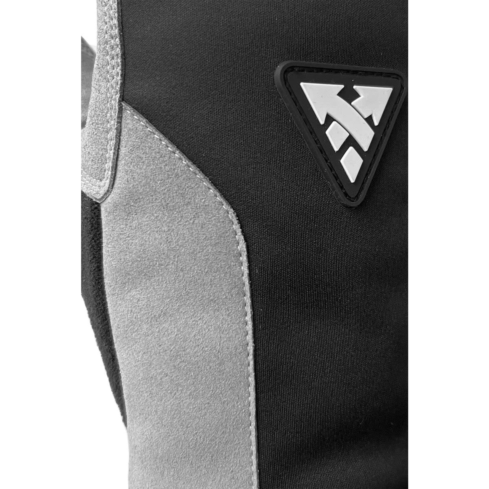 auclair AUCLAIR GANTS STELLAR 3-FINGER FEMME NOIR ET GRIS