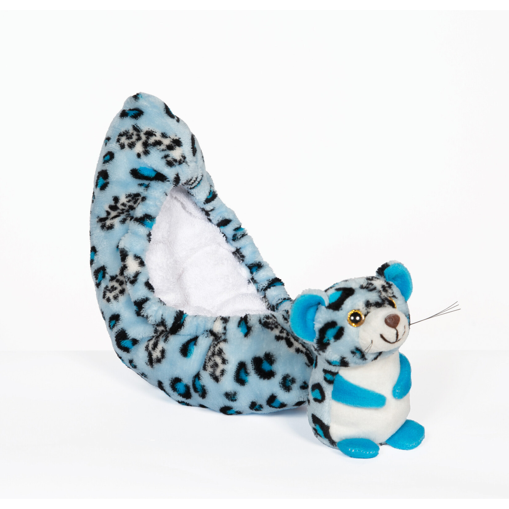 JERRY'S CRITTER TAIL SKATE GUARDS BLUE LEOPARD