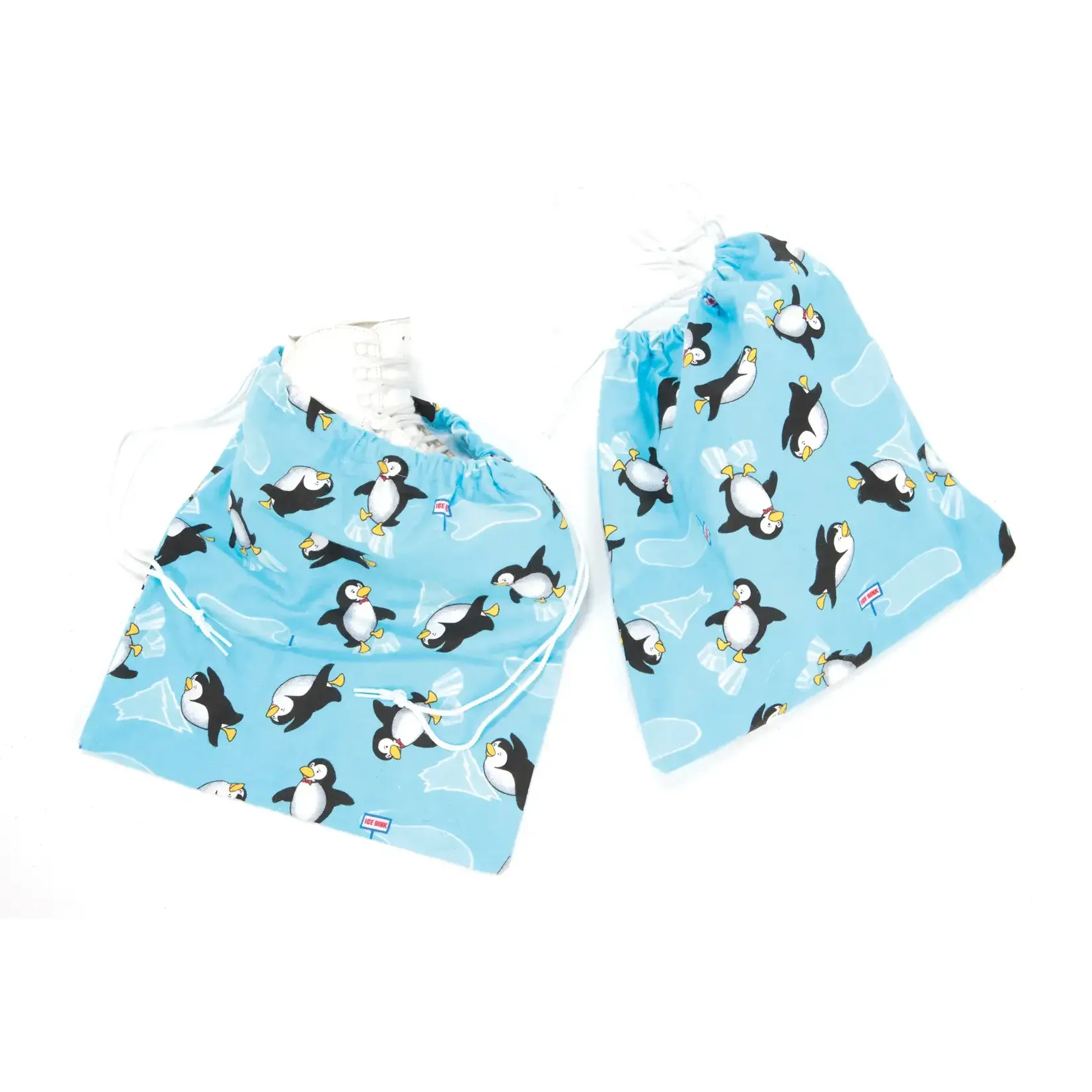 JERRY'S 1410 Flannel Boot Bags - Blue Penguin