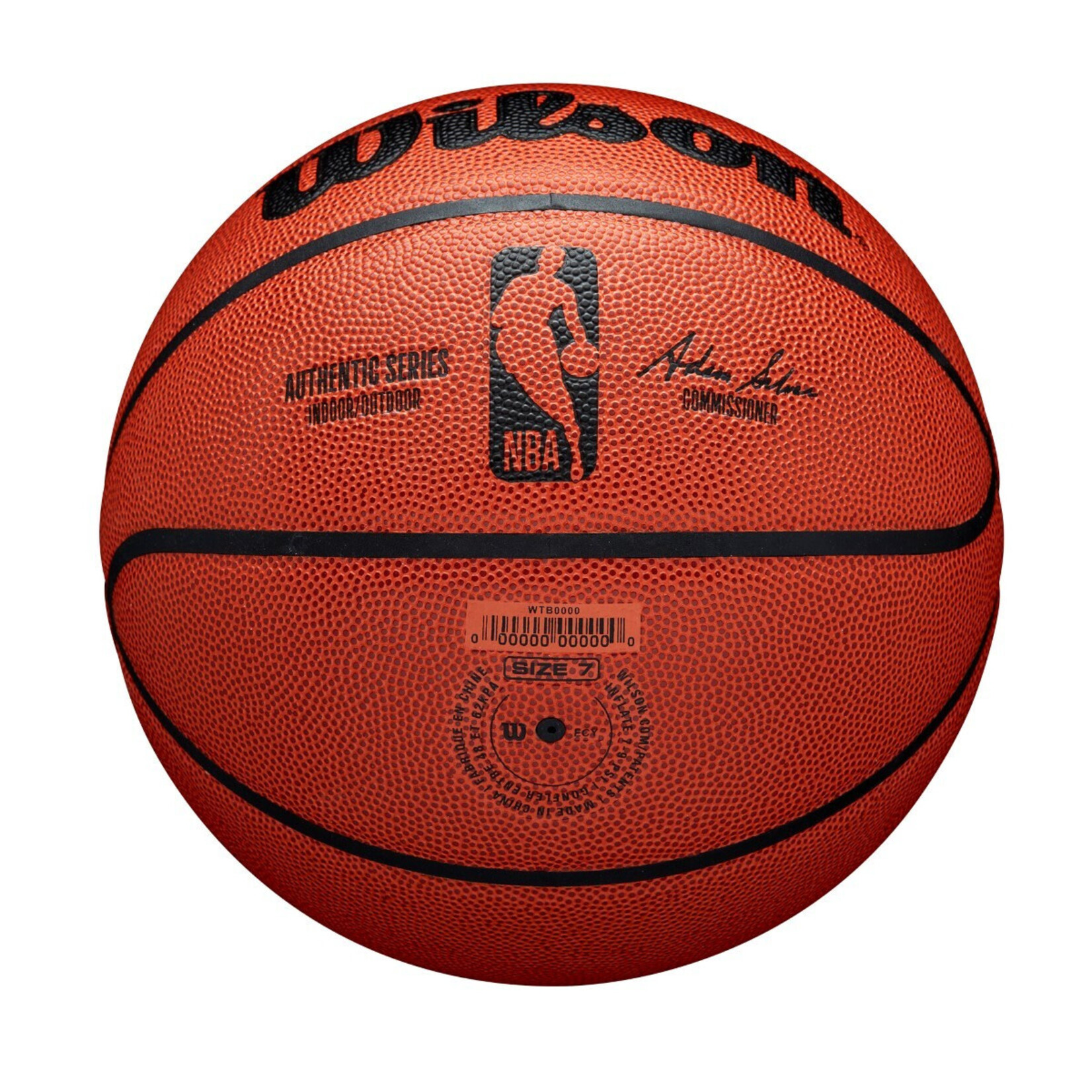 WILSON WILSON BALLON BASKETBALL NBA AUTHENTIC INDOOR/OUTDOOR 7