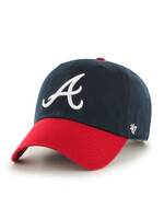 47 BRAND 47 CASQUETTE MLB CLEAN UP ATLANTA BRAVES OSFA