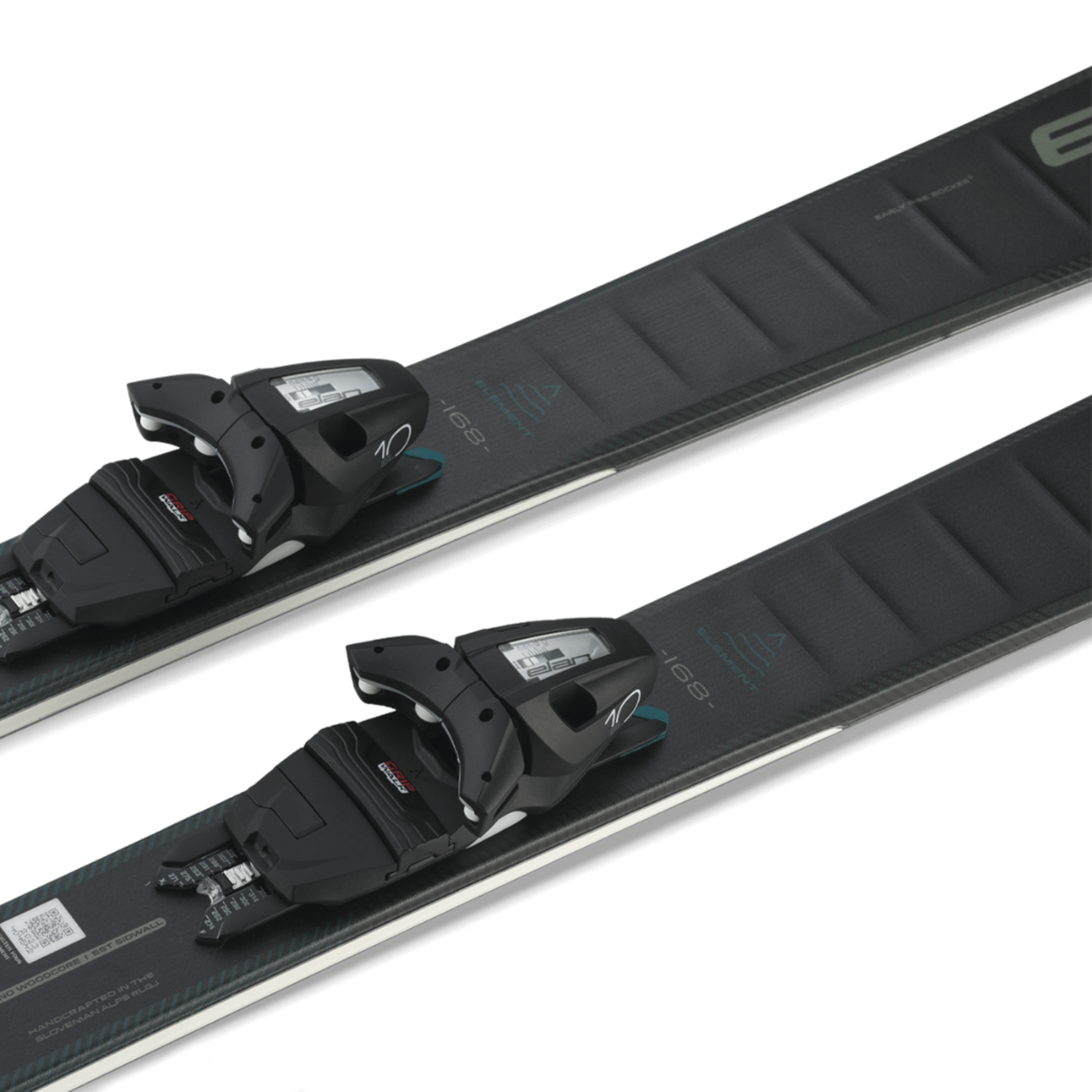 ELAN ELAN SKIS ELEMENT 78 W BLACK 2025 + FIXATIONS EL 9 GW