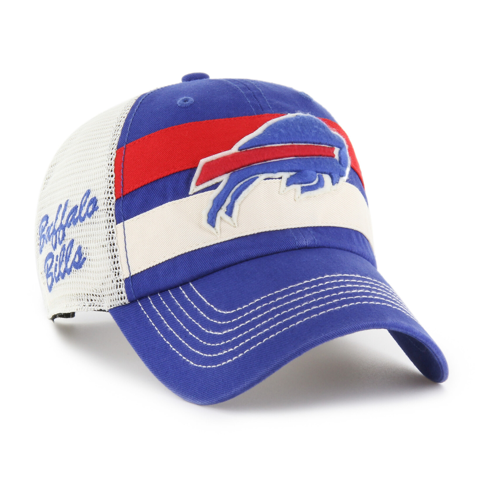 47 BRAND 47 CASQUETTE NFL CLUB HOUSE BOOK CLEAN UP NFL-03 Buffalo Bills OSFA