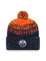 47 BRAND 47 TUQUE NHL CASCADE CUFF KNIT 17 EDMONTON OILERS OSFA