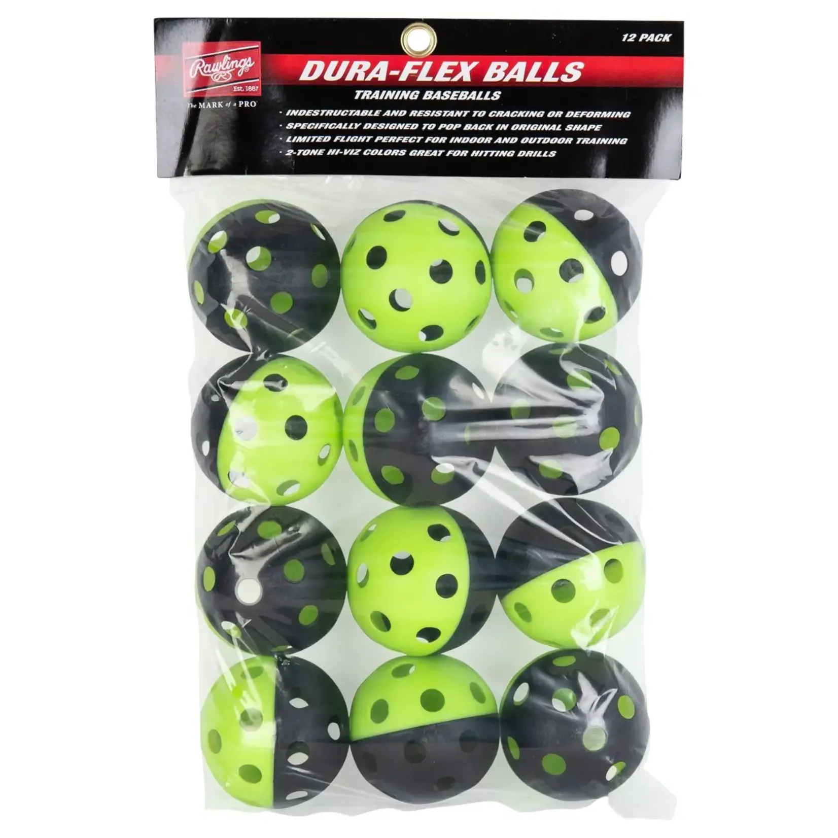 Rawlings RAWLINGS TRAINING BALLS DURA-FLEX (12 PK)