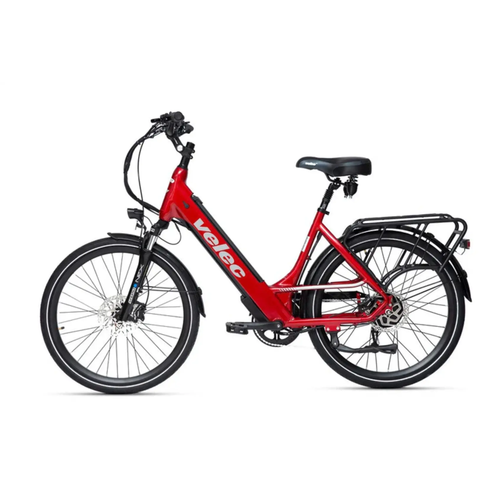 Velec R48 2025 ROUGE BATTERIE 48V/14AH (672WH) MOTEUR SUR ROUE 500W 60NM