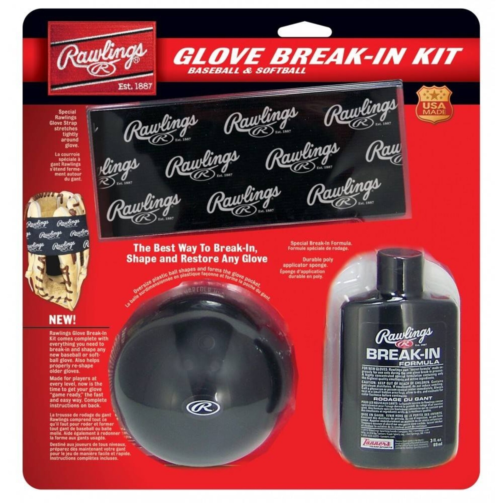 Rawlings RAWLINGS GLOVE BREAK IN KIT