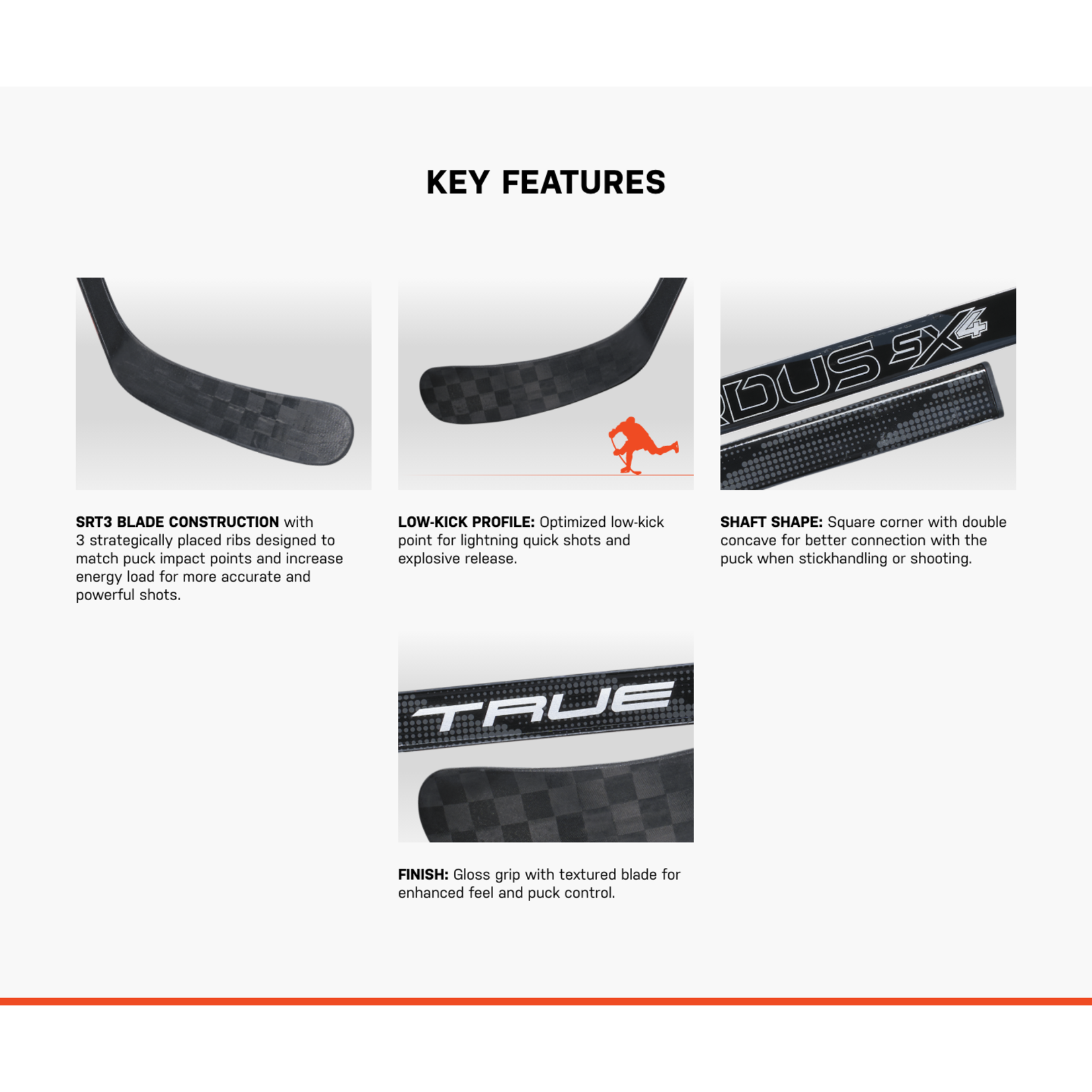 TRUE TRUE STICK HZRDUS 5X4 SENIOR