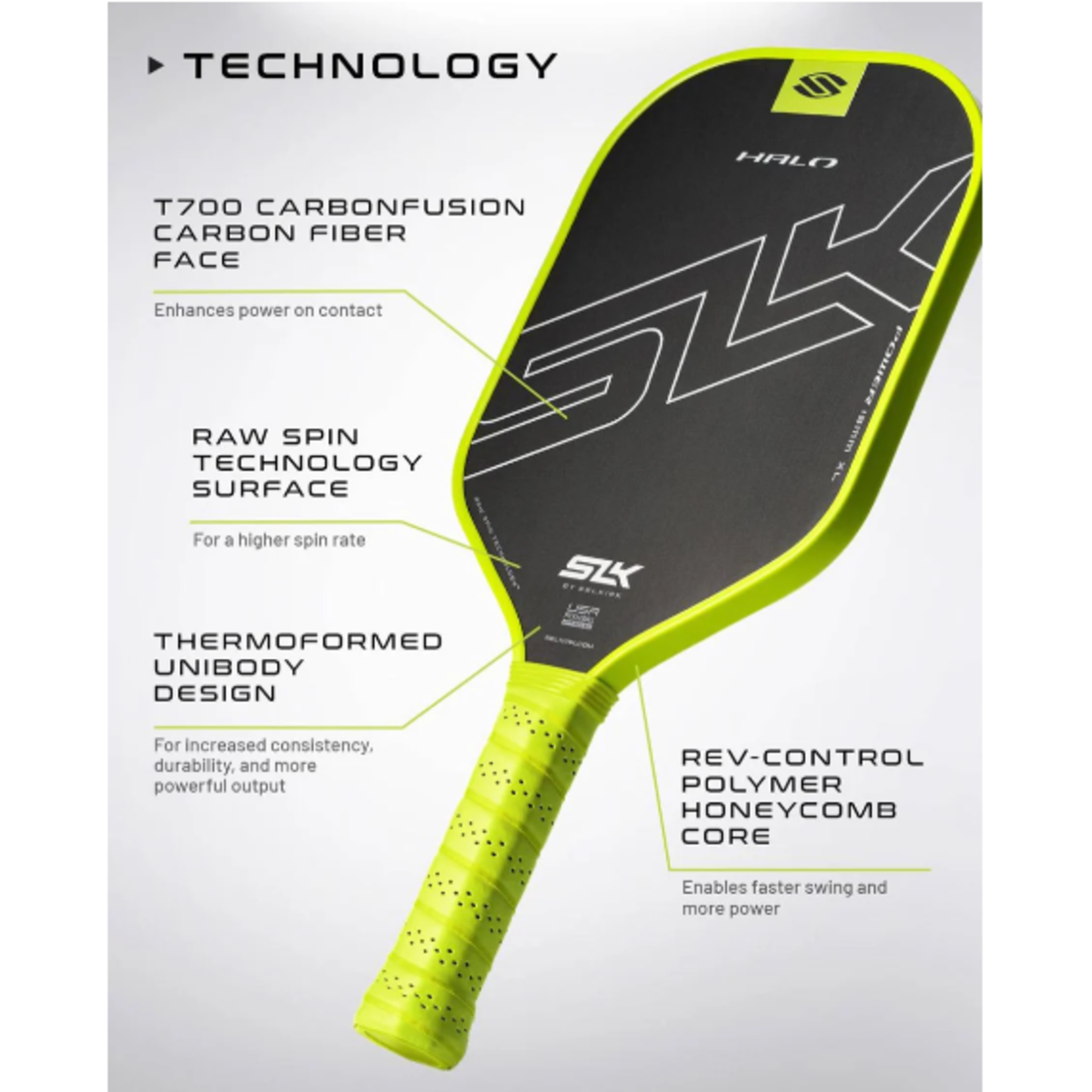 SELKIRK PICKELBALL PADDLE HALO POWER XL