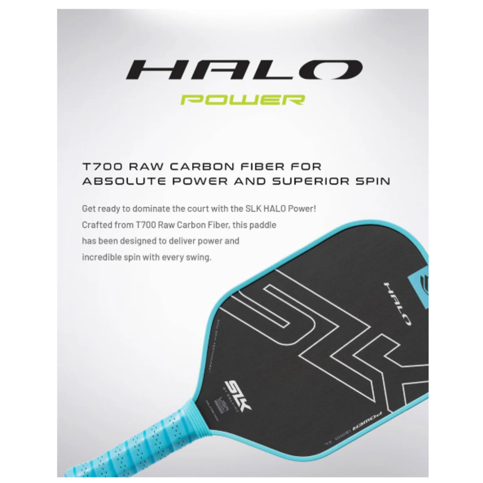 SELKIRK PICKELBALL PADDLE HALO POWER XL