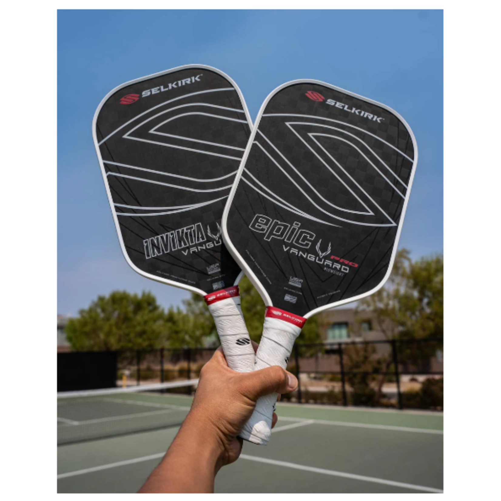 SELKIRK SELKIRK RAQUETTE PICKELBALL VANGUARD PRO EPIK RAW CARBON