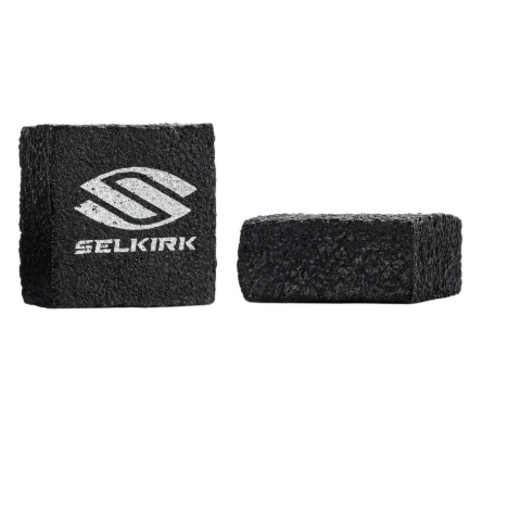 SELKIRK RAW CARBON FIBER CLEANING BLOCK/PICKELBALL PADDLE ERASER 2 PACK
