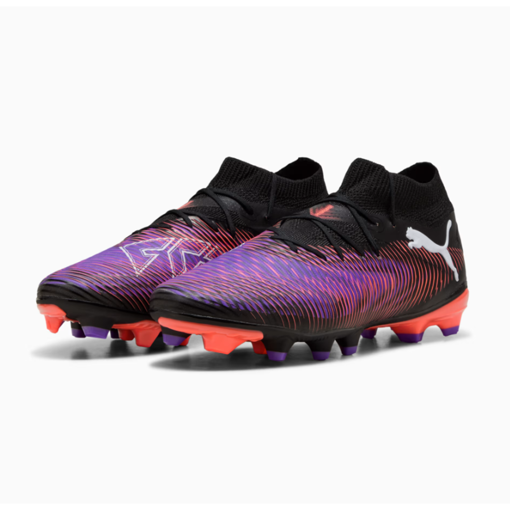 Puma PUMA FUTURE 8 PRO FG GLOWING BLACK WHITE RED