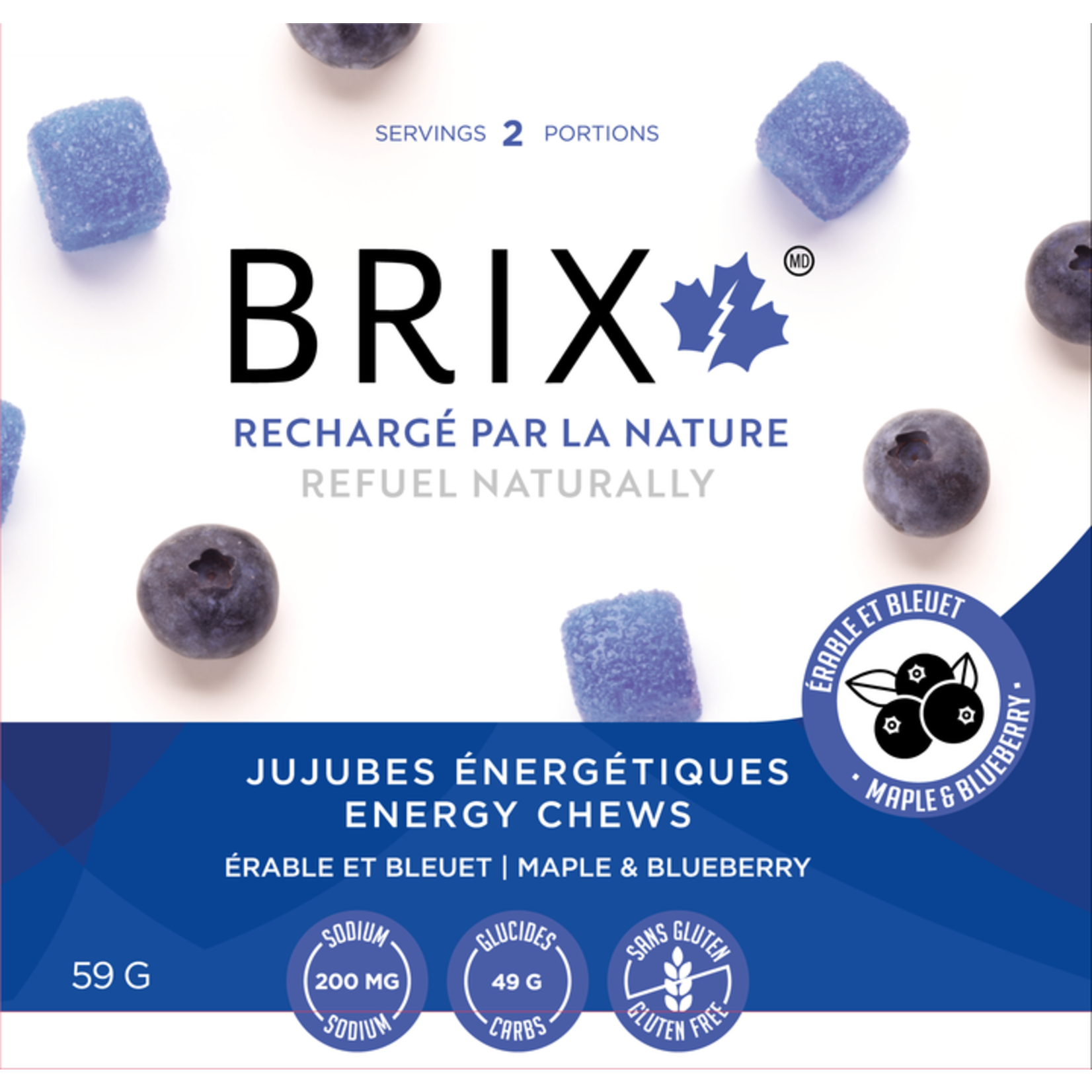 BRIX JUJUBES ÉNERGITIQUES 50G