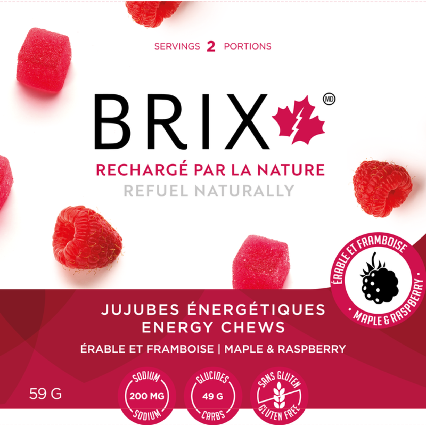 BRIX JUJUBES ÉNERGITIQUES 59G