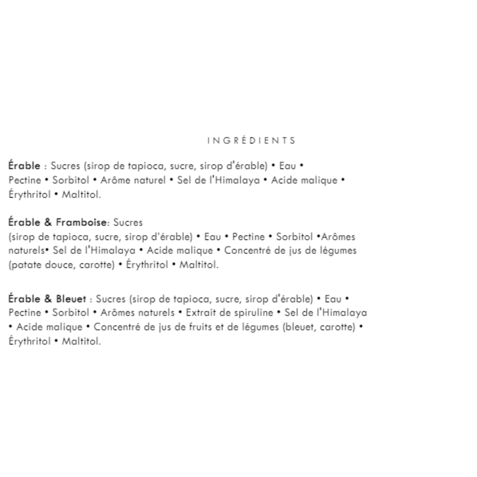 BRIX JUJUBES ÉNERGITIQUES 59G