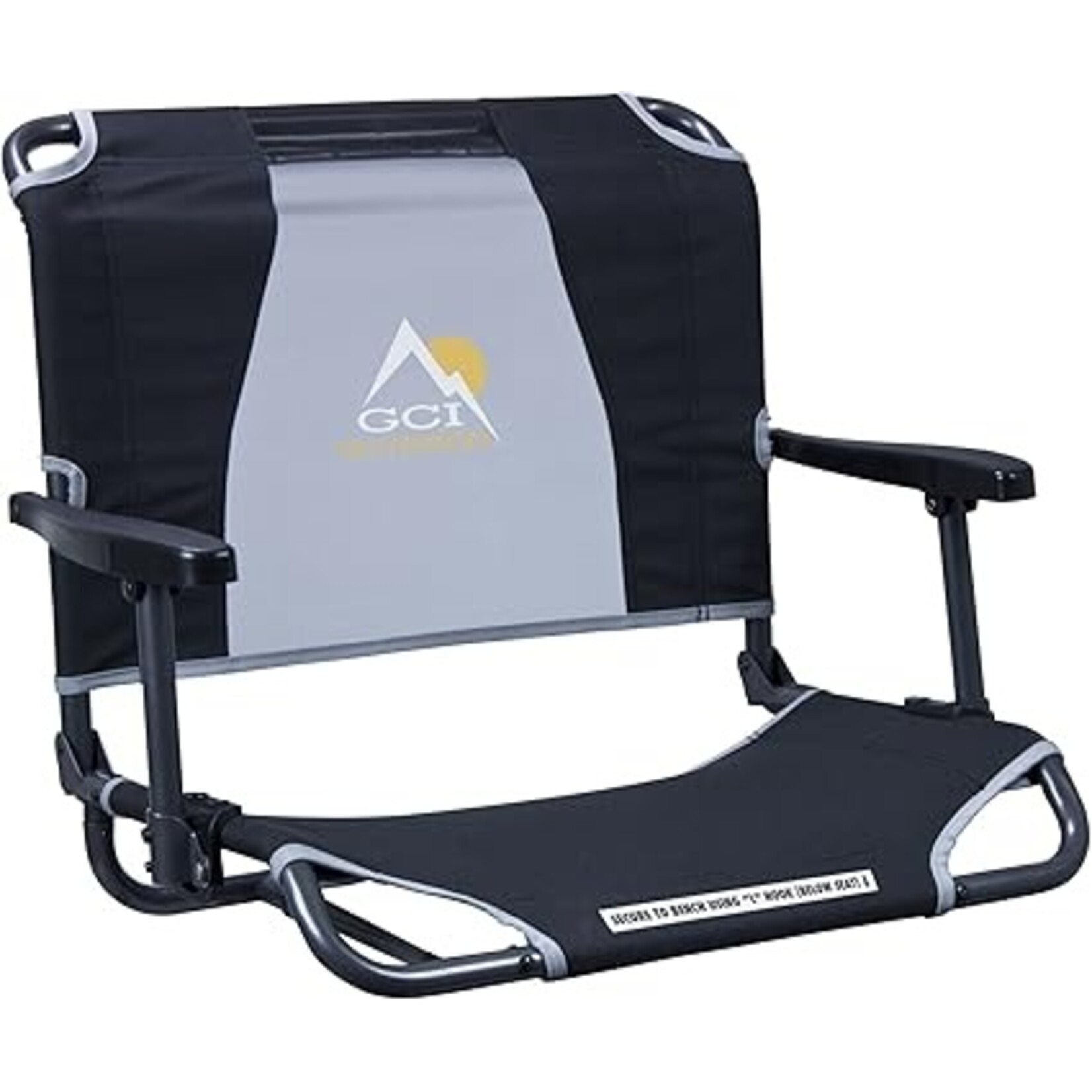 GCI OUTDOOR Stadium-Core Big Comfort Stadium Chair™ With Armrests black