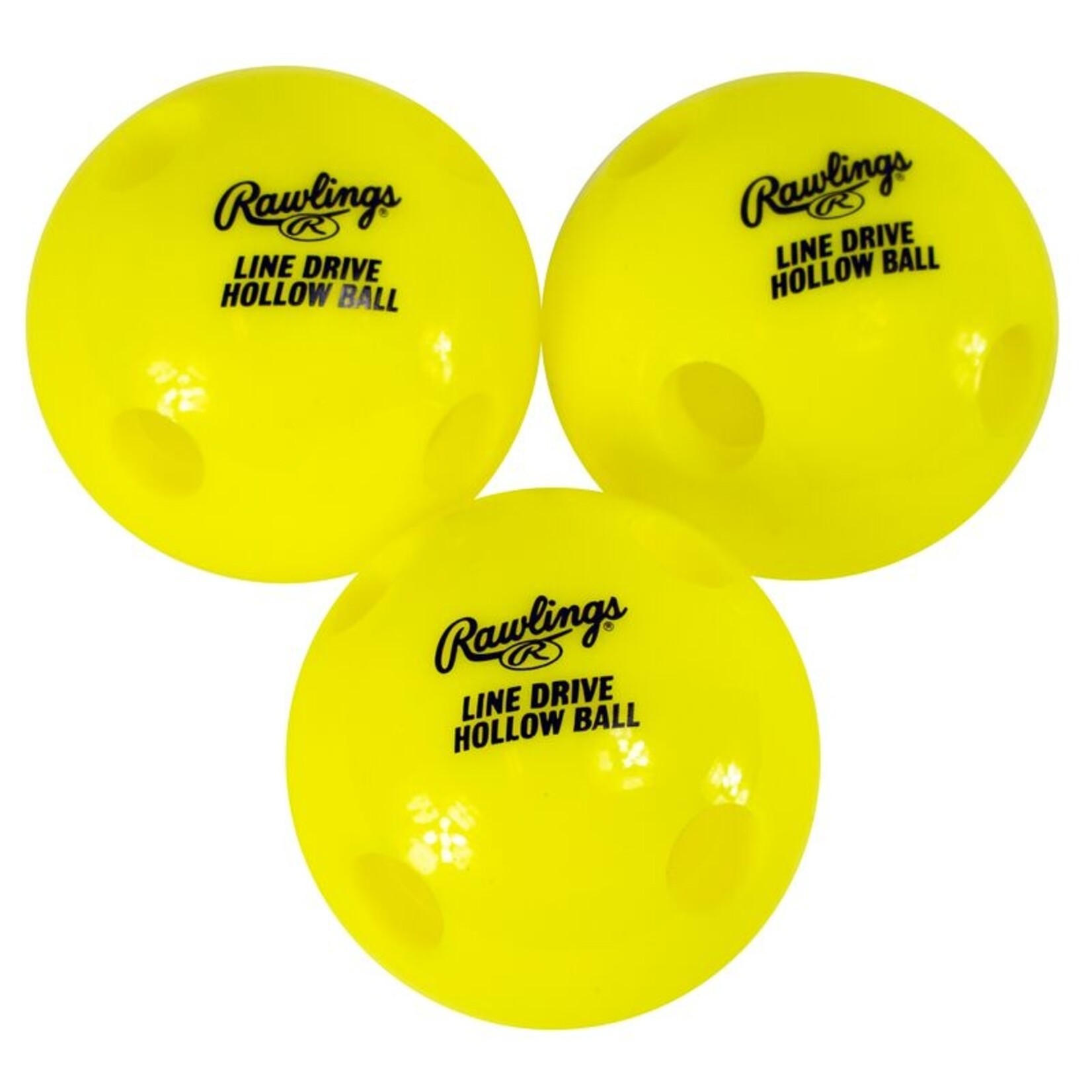 Rawlings RAWLINGS LINE-DRIVE HOLLOW BALL 3PK TRAINING BALL
