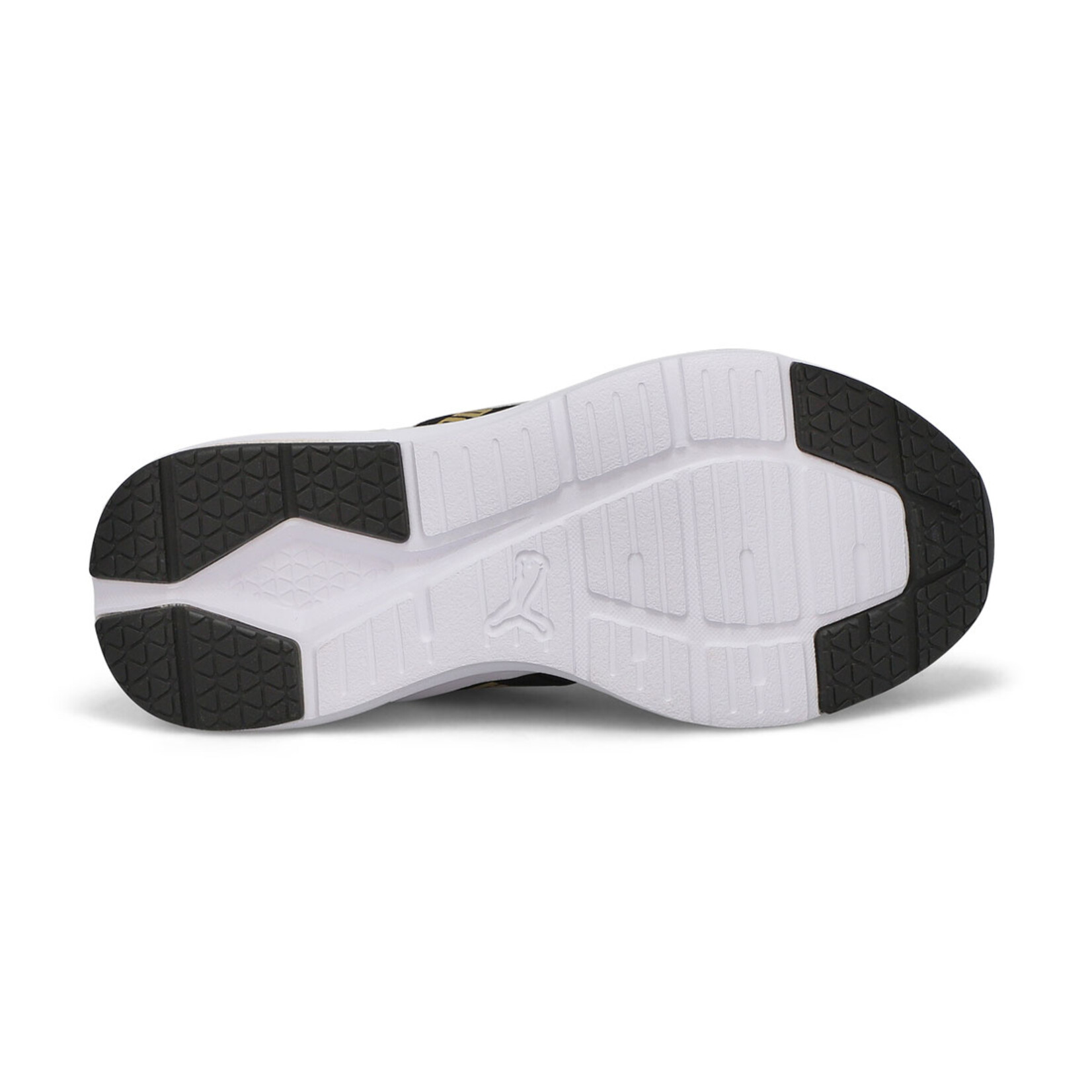 Puma PUMA BLACK TEAM GOLD WIRED RUN SLIP ON FLASH JR