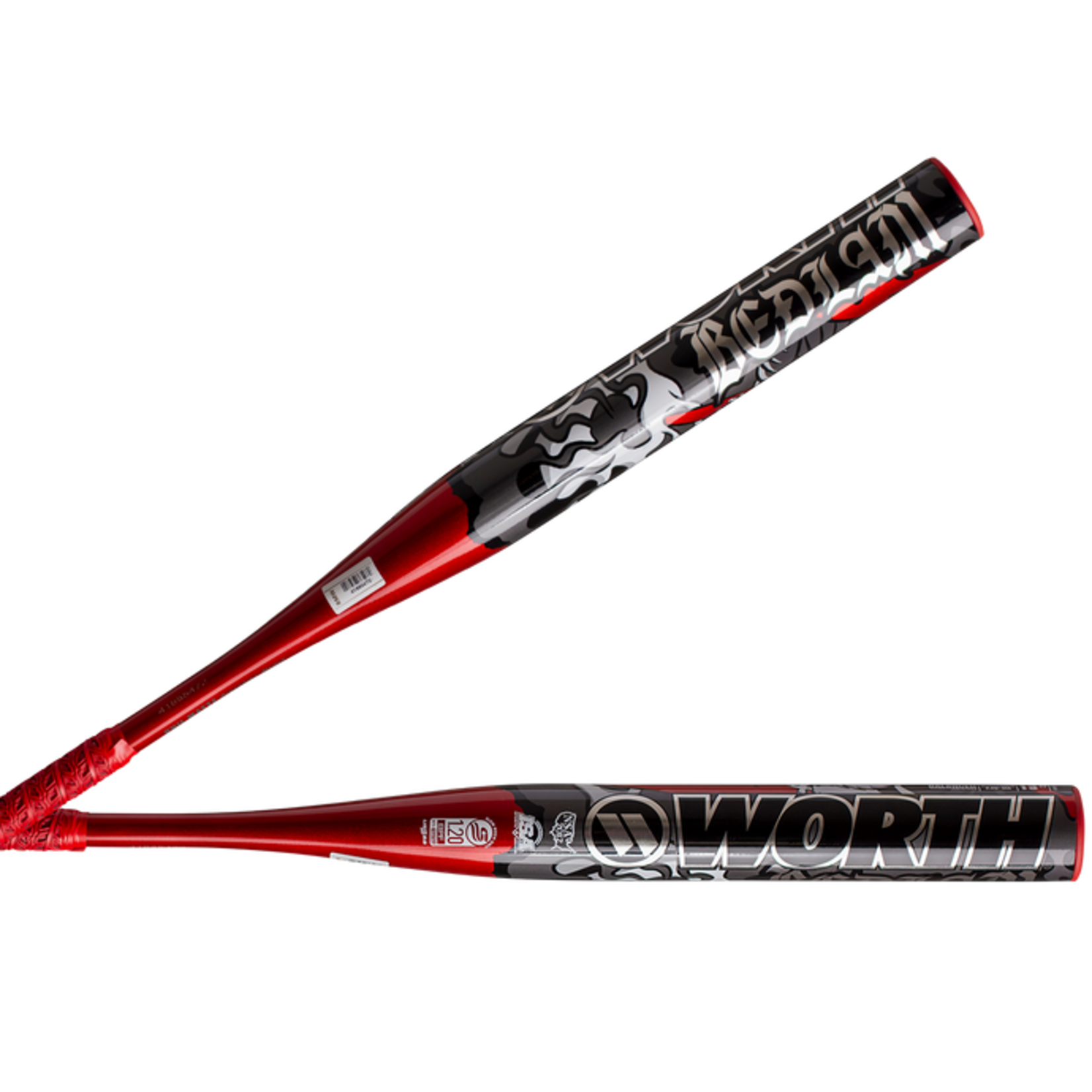 WORTH BATON SLOWPITCH 2025 BEDLAM PHIL MATTE 1PC 13" BALANCED