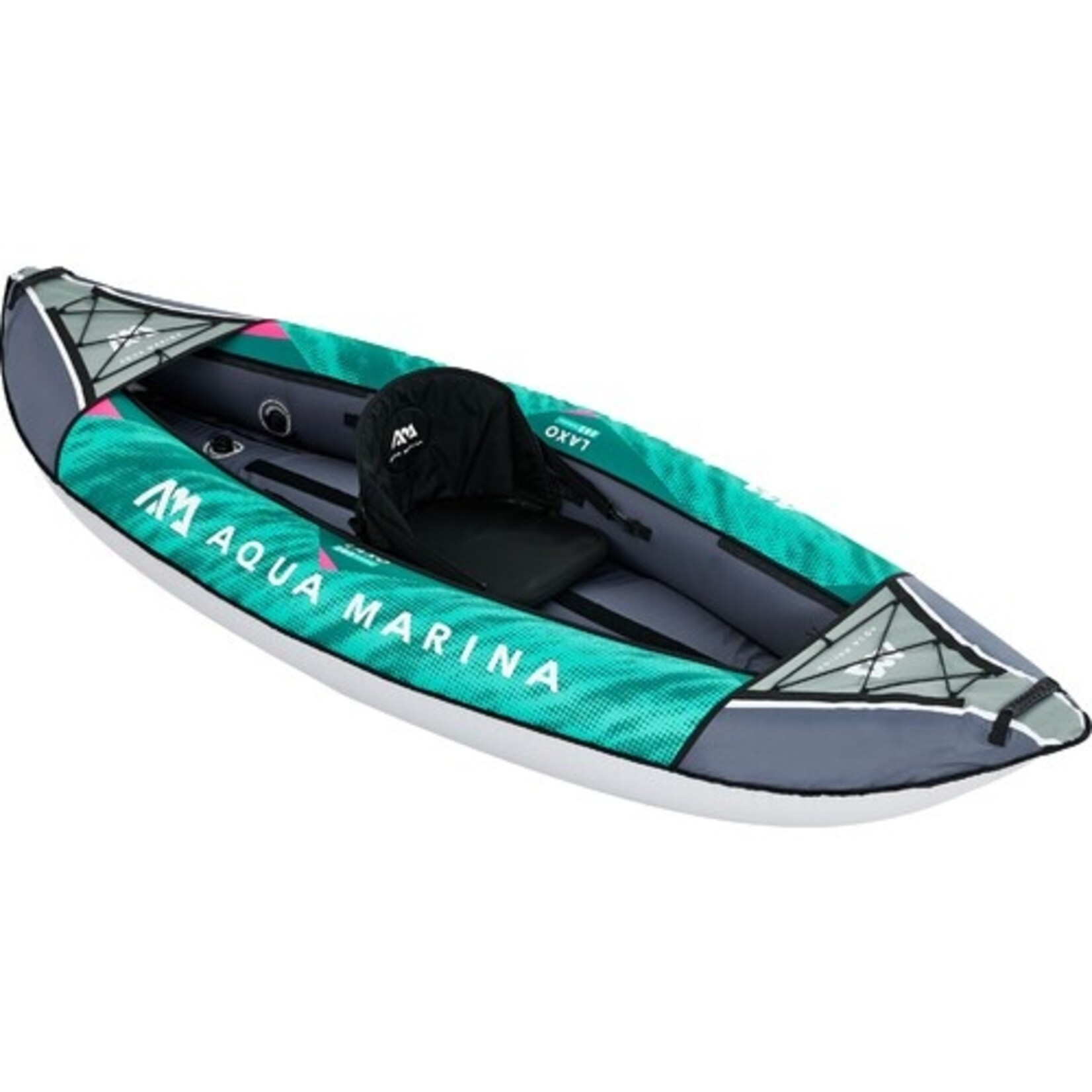 AQUAMARINA  LAXO-285 9'4" KAYAK GONFLABLE 1 PERS. AVEC PAGAIE GREEN