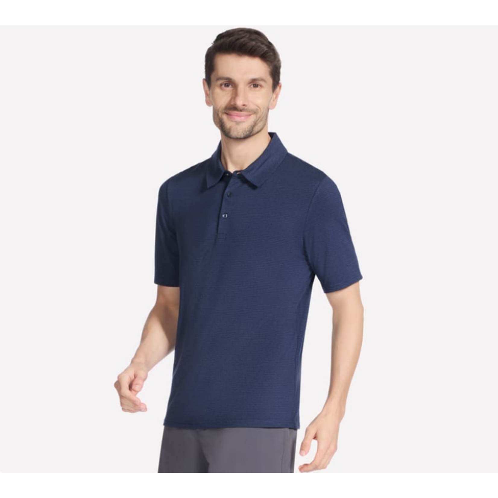 Skechers GO GOLF GO DRI All Day Stripe Polo