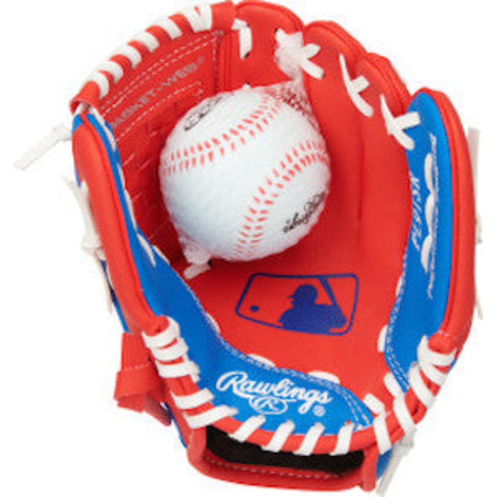 Rawlings RAWLINGS GANT PLAYER SERIES 9'' RHT YOUTH RED/BLUE BALL COMBO
