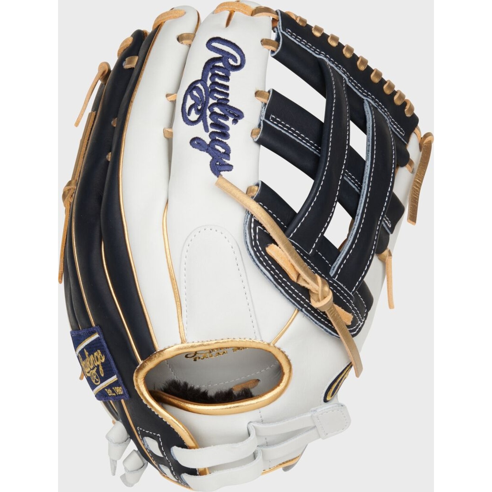 Rawlings RAWLINGS GANT LIBERTY ADVANCED SOFTBALL 12.75'' RHT WHITE NAVY