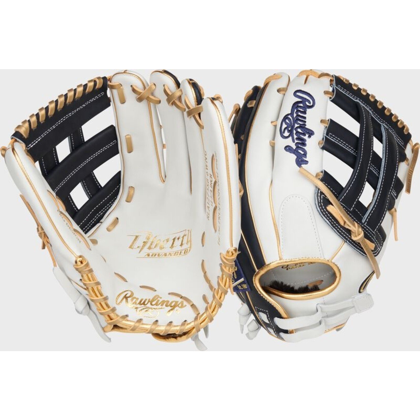 Rawlings RAWLINGS MIT LIBERTY ADVANCED SOFTBALL 12.75'' RHT WHITE NAVY