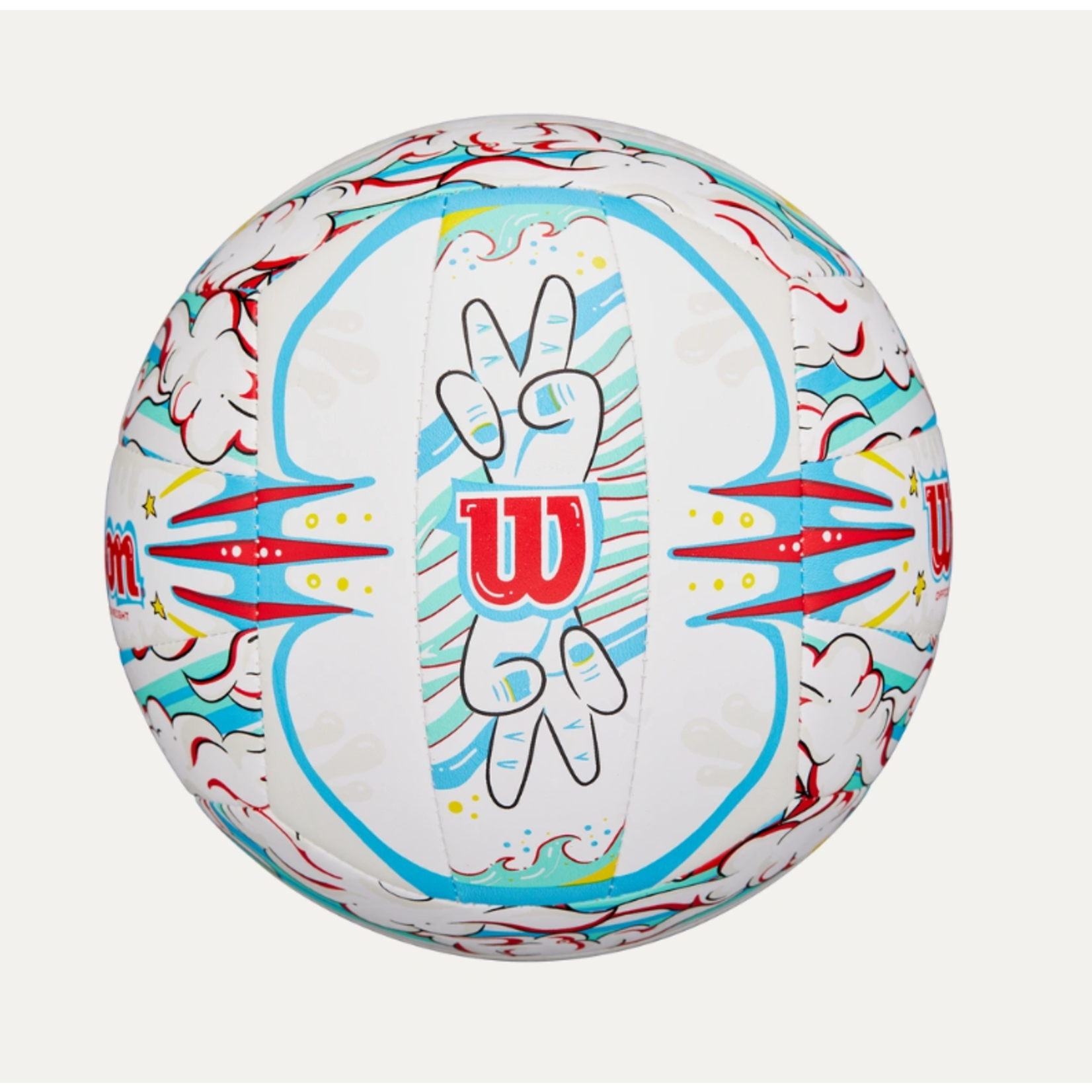 WILSON WILSON BALLONS VOLLEYBALL GRAFITTI PEACE BLUE/WHITE