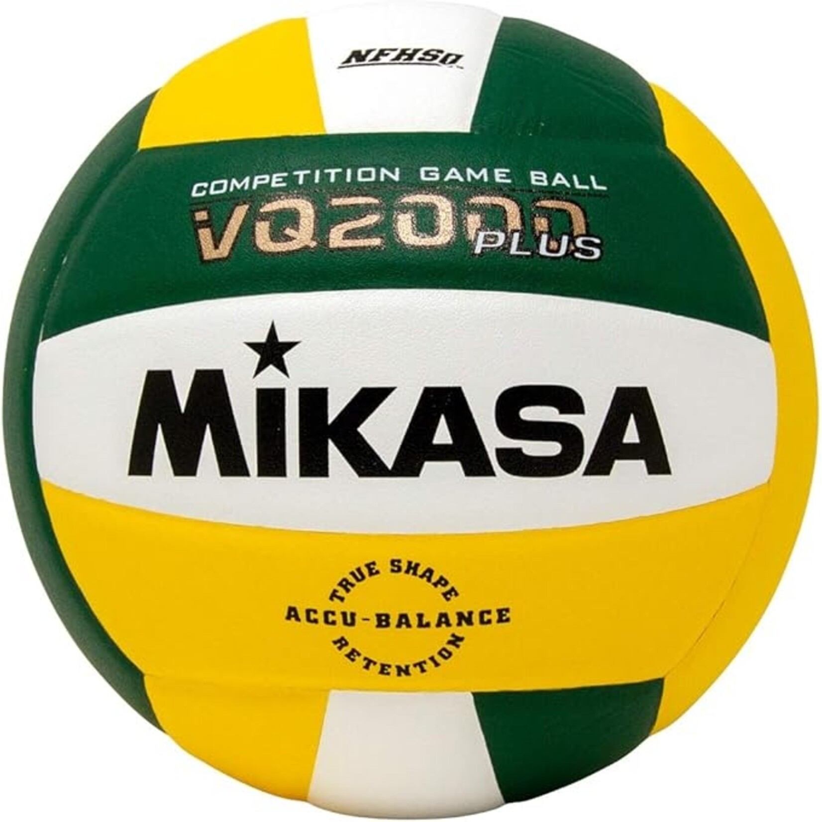 MIKASA BALLON DE MATCH COMPOSITE VERT/OR/BLANC