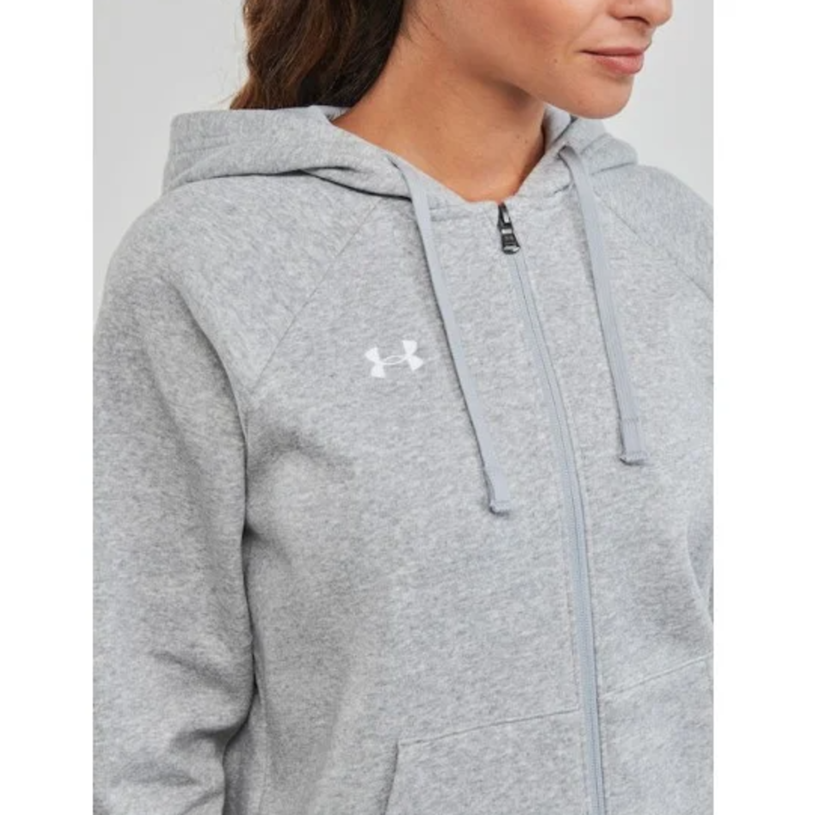 Under Armour UA HOODIE AVEC FERMETURE ÉCLAIR RIVAL POUR FEMME