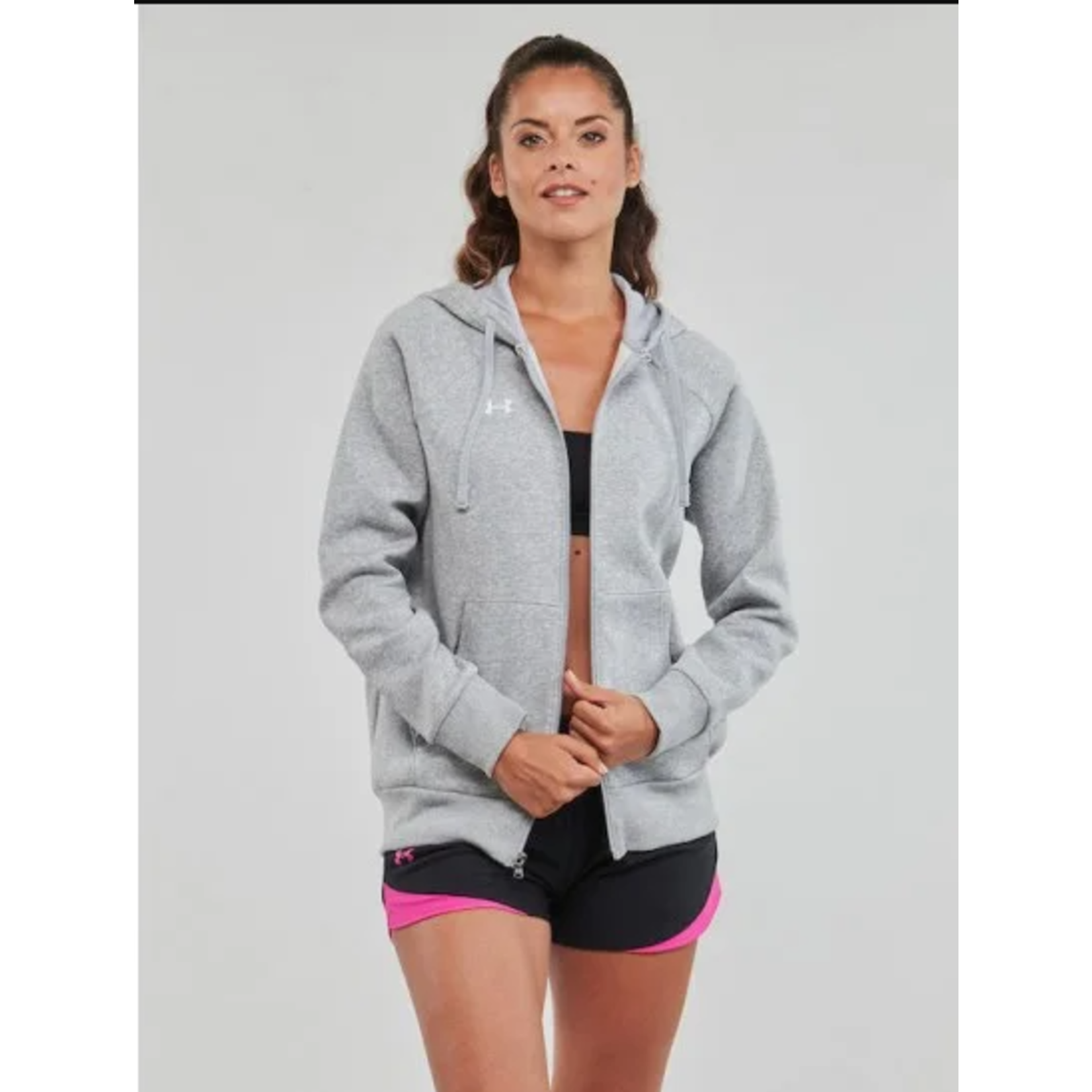 Under Armour UA HOODIE AVEC FERMETURE ÉCLAIR RIVAL POUR FEMME