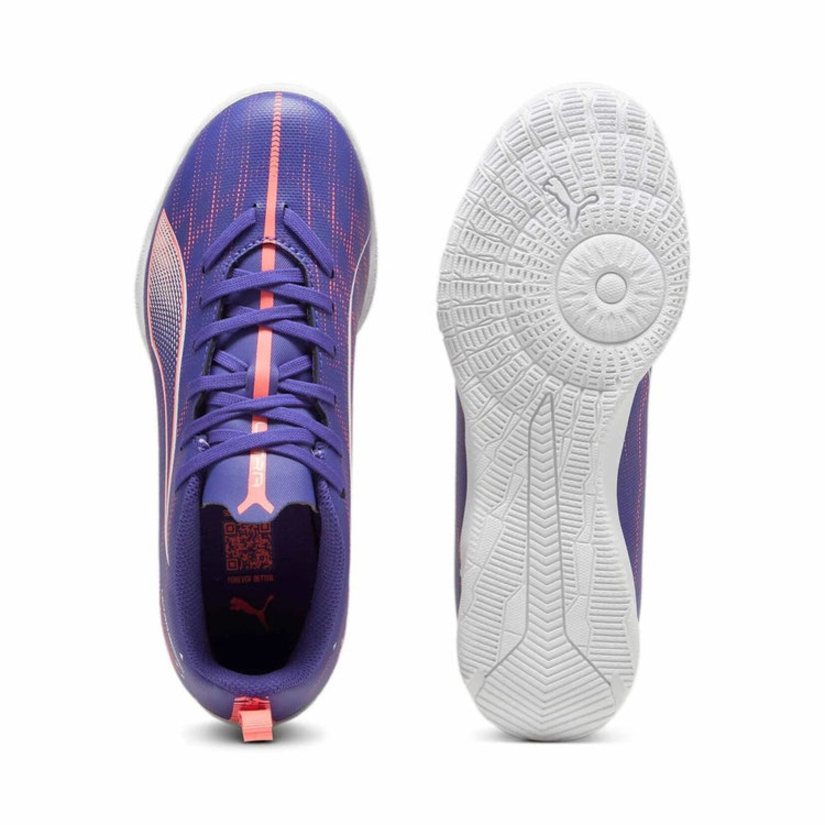 Puma PUMA CRAMPONS ULTRA PLAY IT JR LAPIS LAZULI - BLANC