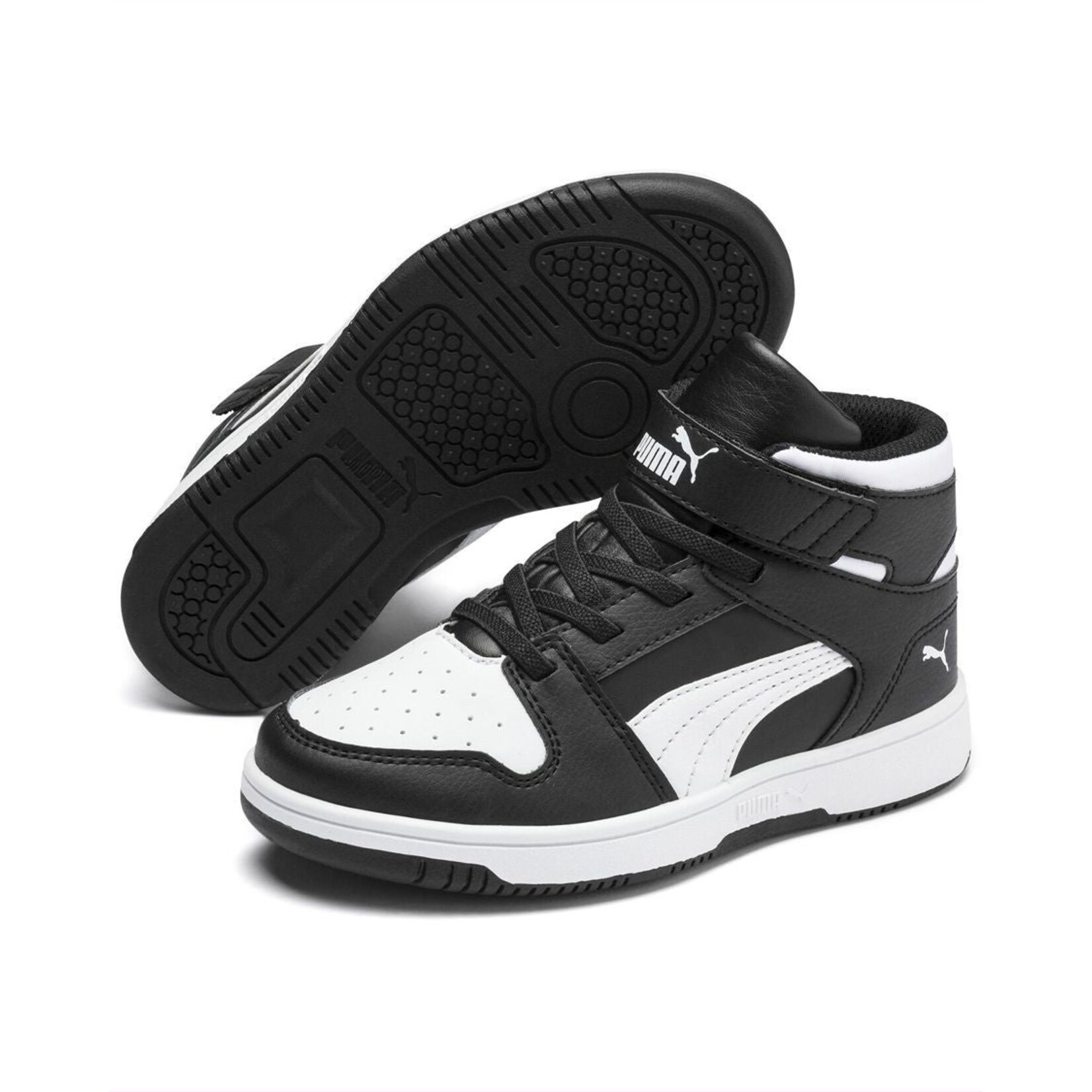 Puma PUMA REBOUND LAYUP SL V PS BLACK WHITE JUNIOR