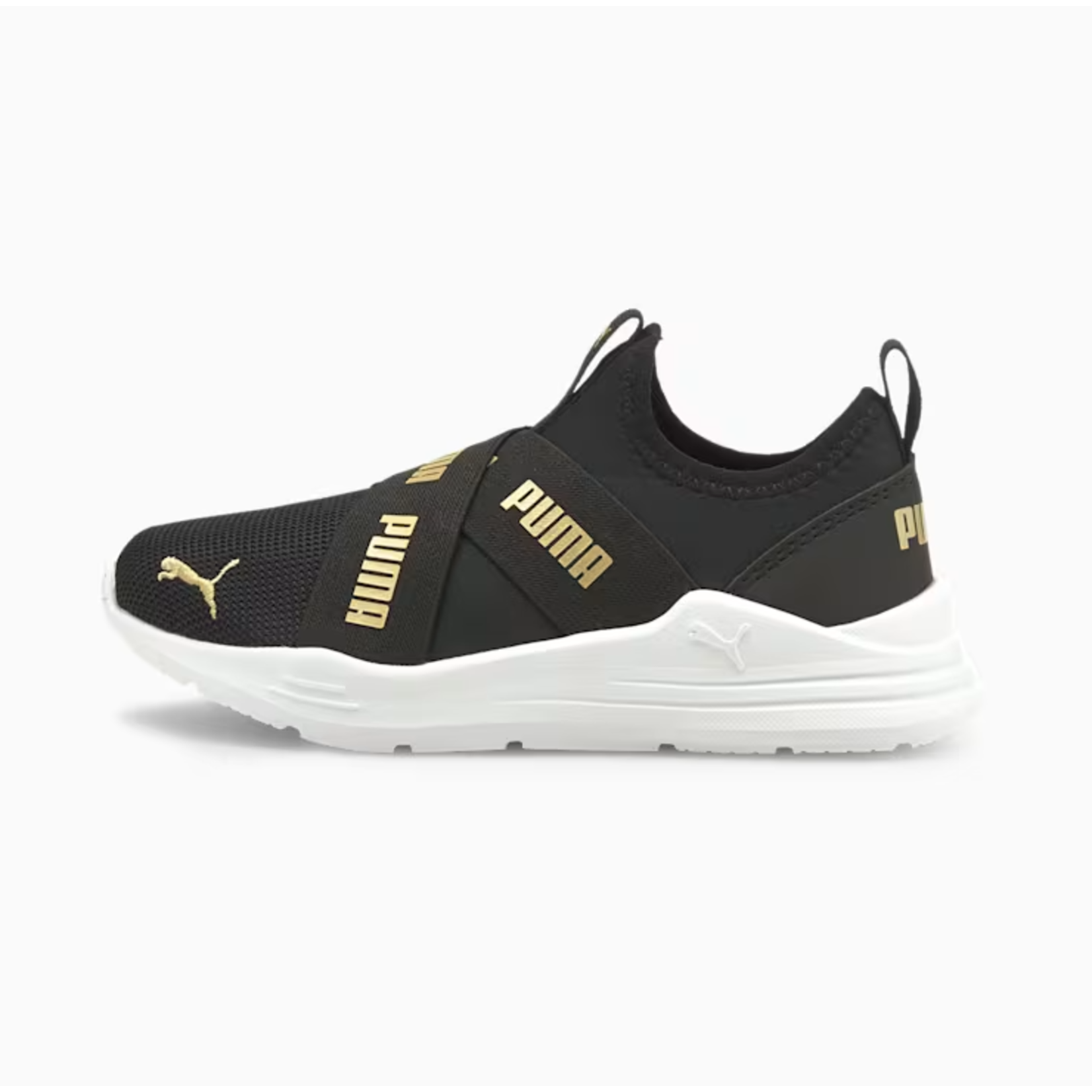 Puma PUMA WIRED RUN SLIP ON FLASH PS TEAM GOLD JUNIOR
