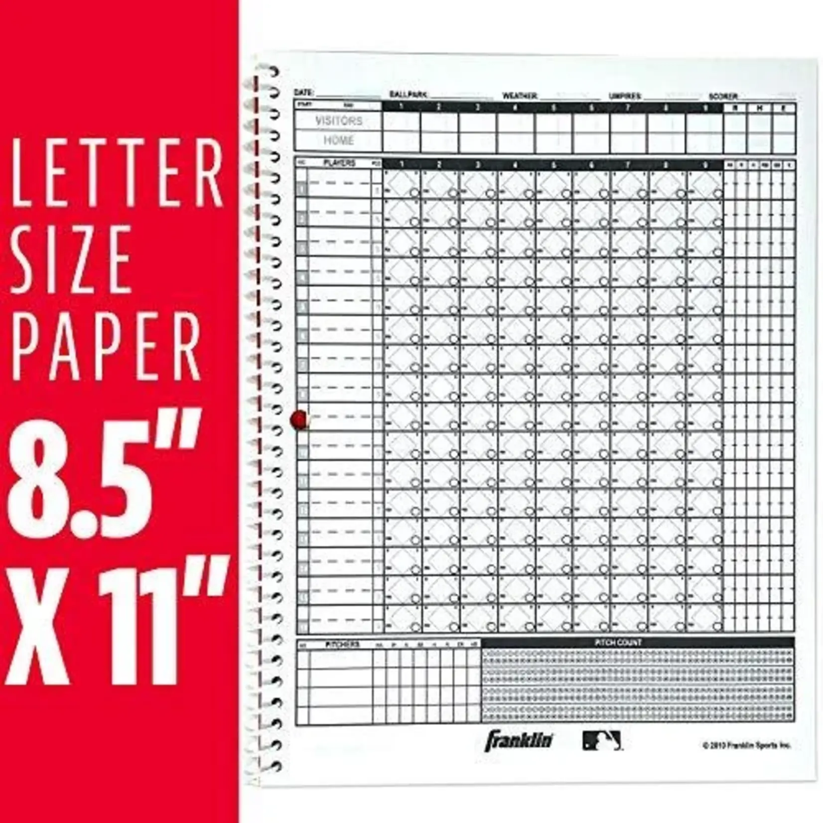 Franklin FRANKLIN MLB BSBL/SFTBL SCOREBOOK